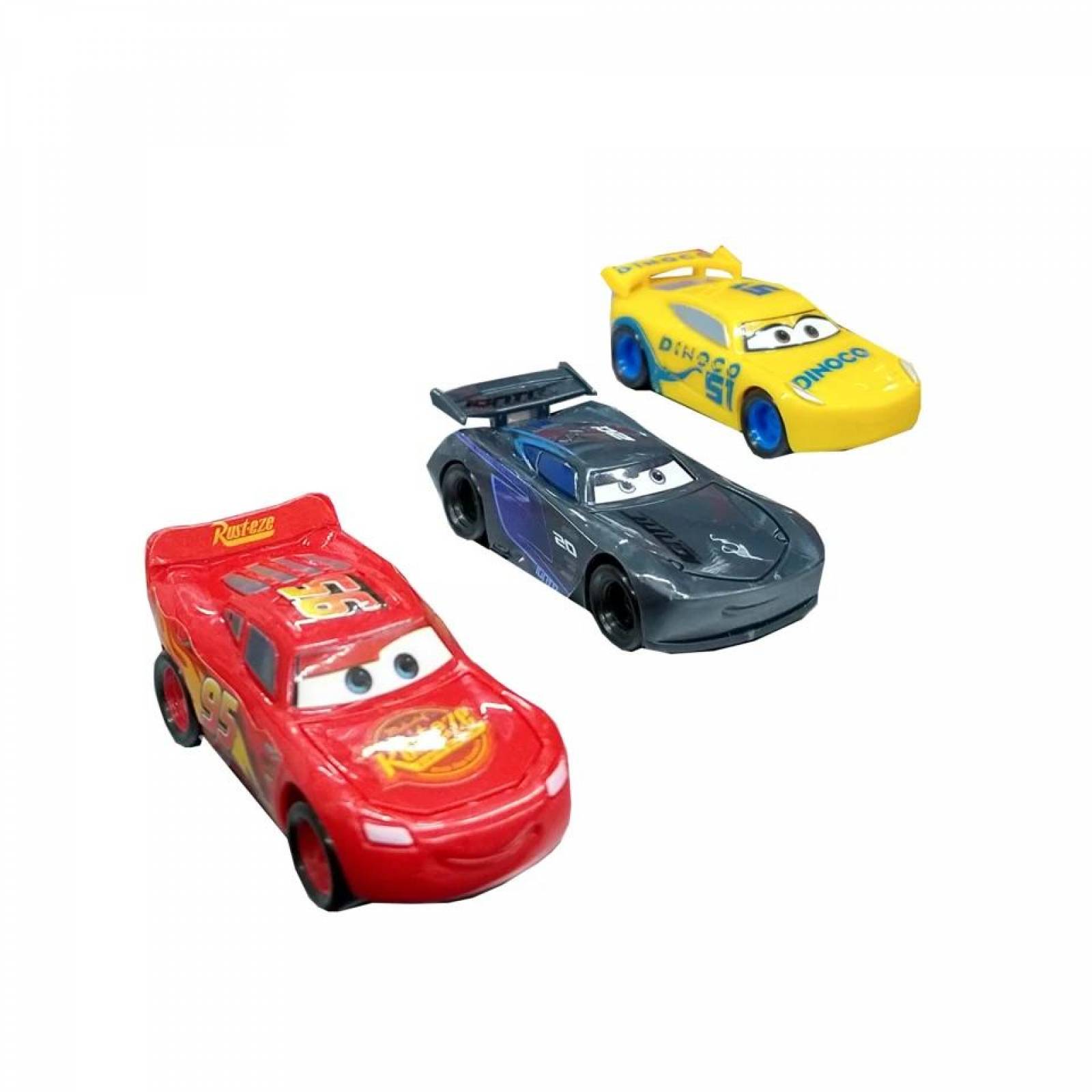 Set Mini Pista Taller De Servicio Cars 3 coches  - Cars