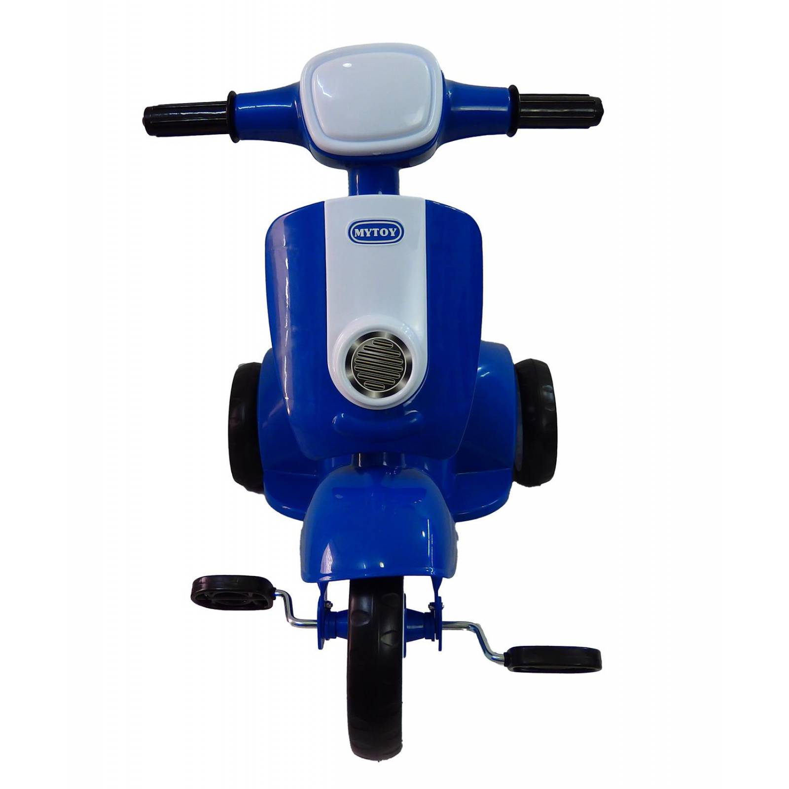 Triciclo Motoneta para Niños de Pedales con Melodias Juguete  - Azul