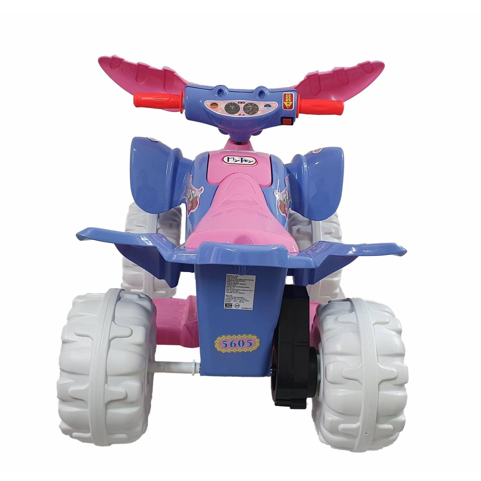 Cuatrimoto Montable Eléctrica 6v Taurus Niños Juguete 25Kg  - Rosa