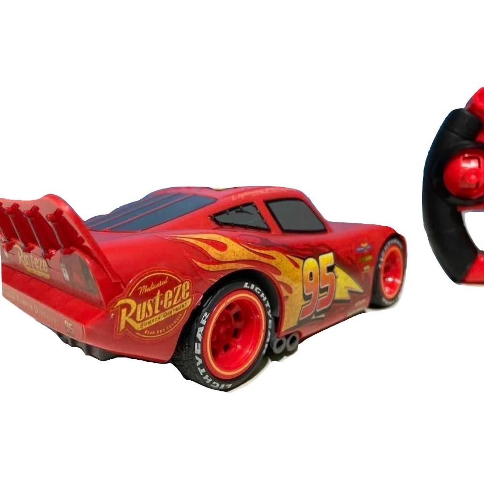 Carro Control Remoto Set 2 pz Cars Rayo Mcqueen, Jackson  - Cars