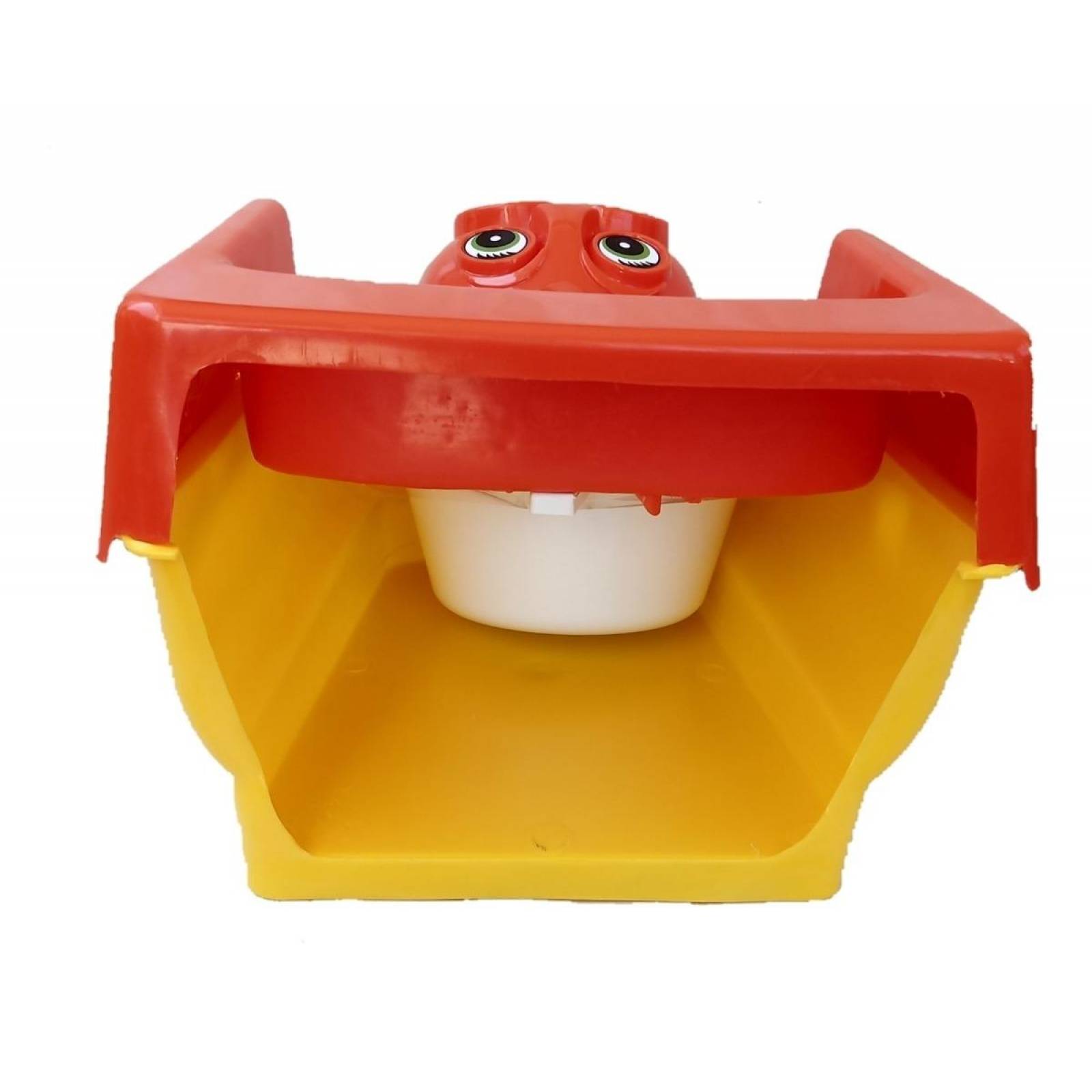 Baño Entrenador Bacinica Diseño Caritas de Animalitos  - Leon Naranja