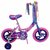 Bicicleta Infantil para niño Rodada 12 con llanta de goma  - Fucsia