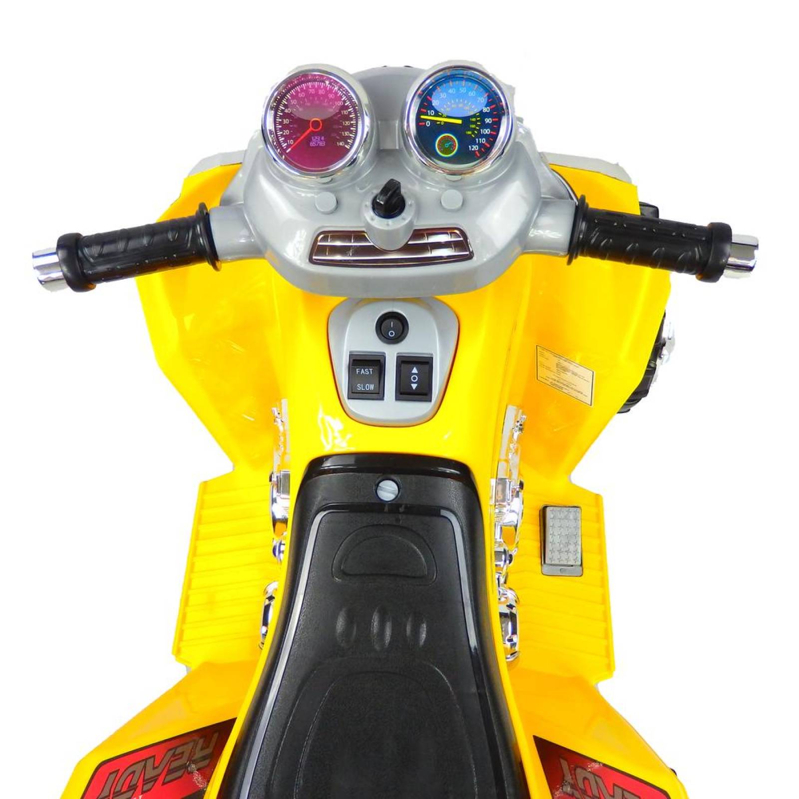 Cuatrimoto Quad Montable Electrica para niños Amarillo