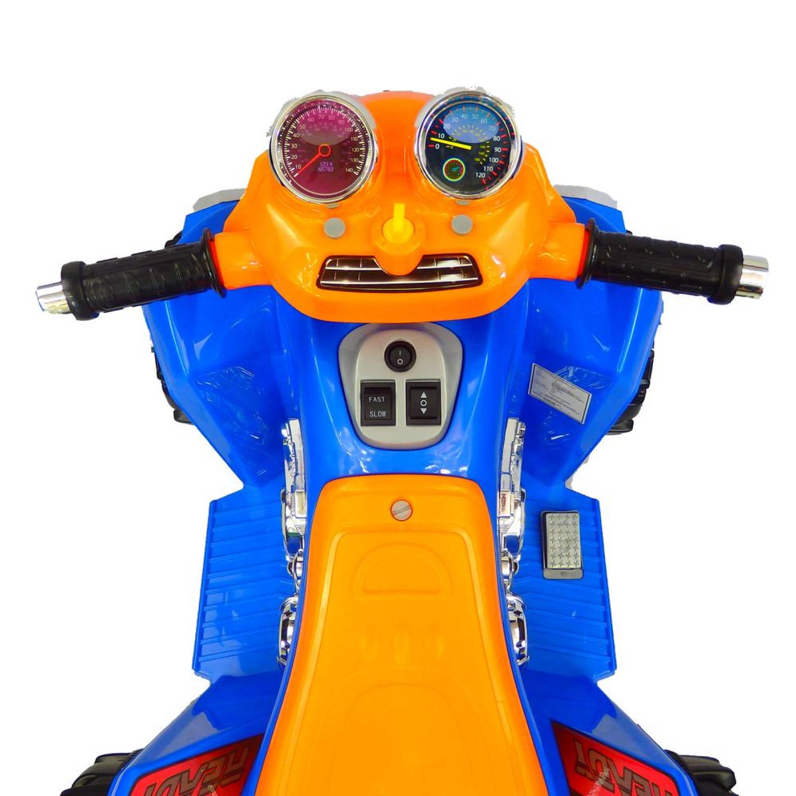 Cuatrimoto Quad Montable Electrica para niños  - Azul