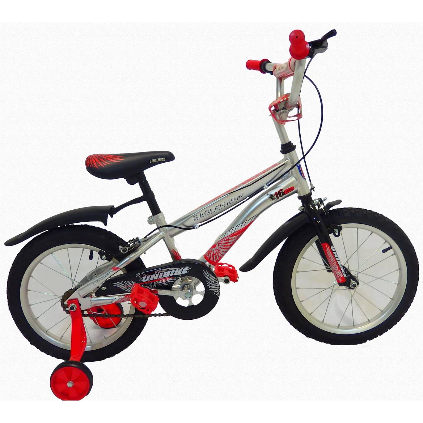 Bicicleta Infantil para niño rodada 16,5-10 año,100-120cm - Rojo