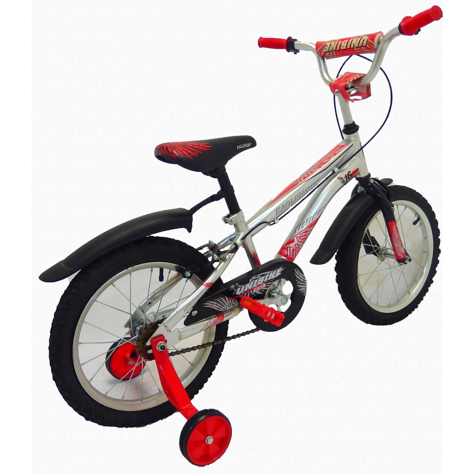 Bicicleta Infantil para niño rodada 16,5-10 año,100-120cm - Rojo