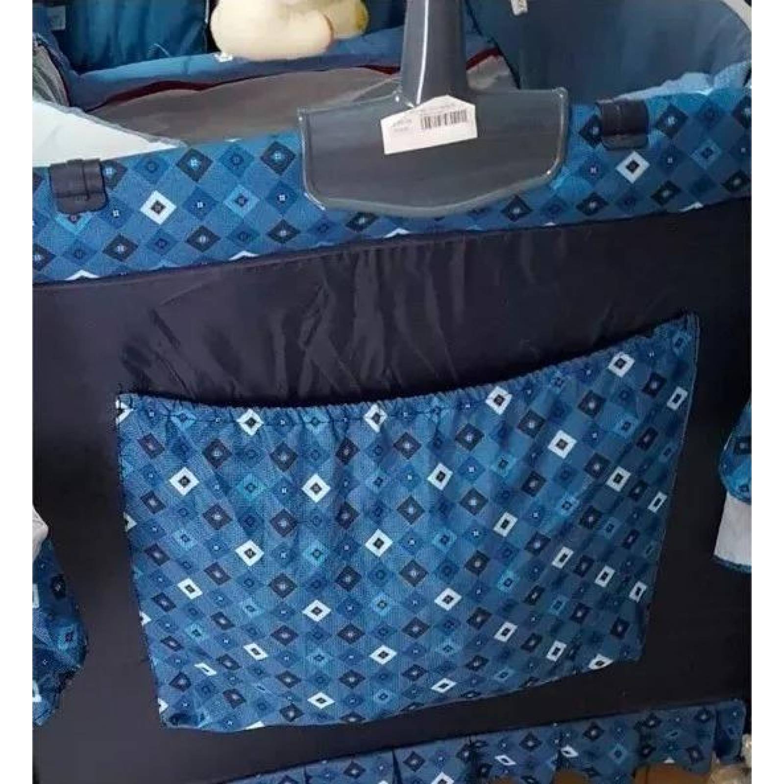 Cuna Corral Argentina Toldo Mosquitero Movil Musical Velo - Violeta