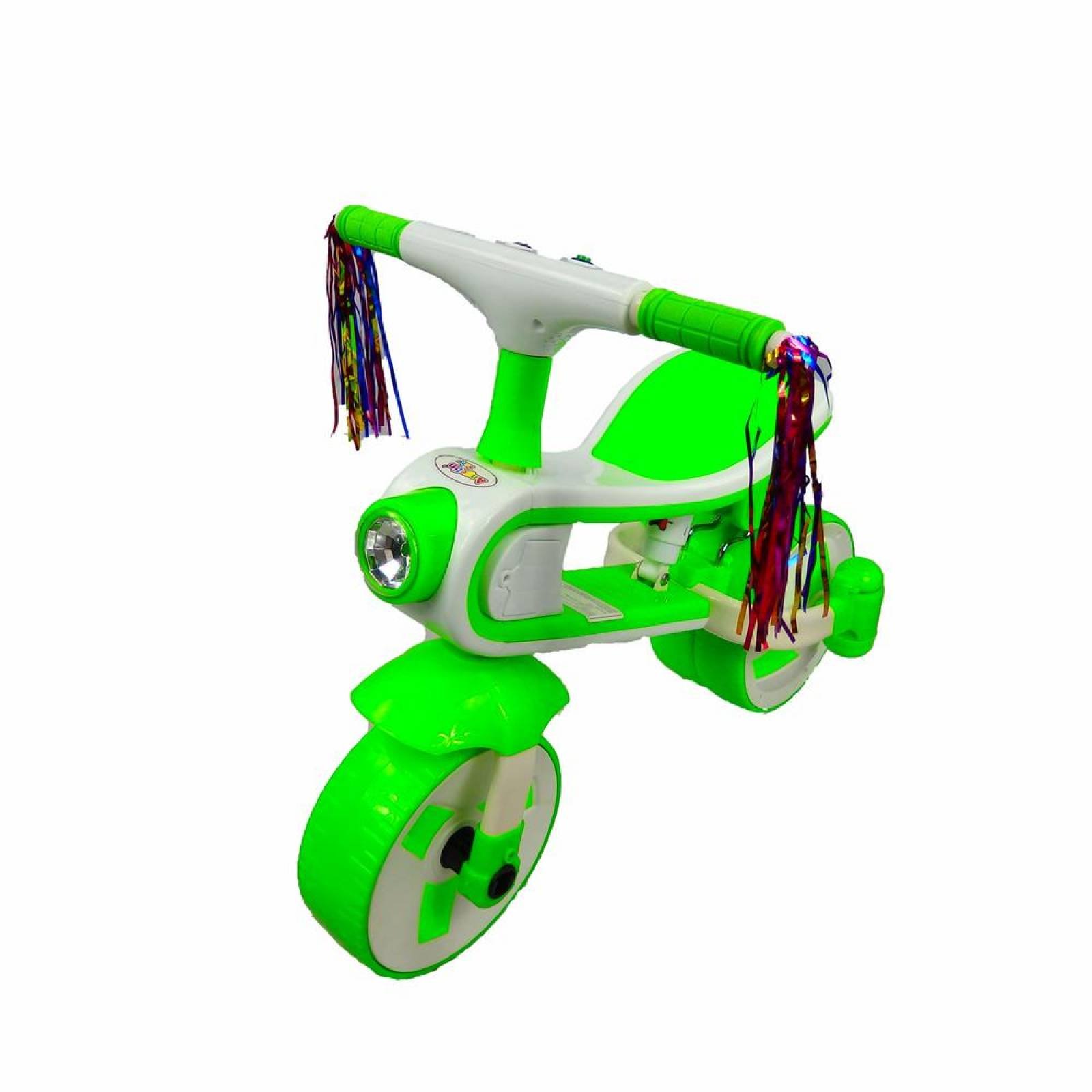 Triciclo, Bicicleta y correpasillos 3 en 1 para niños de 6 años  - Verde