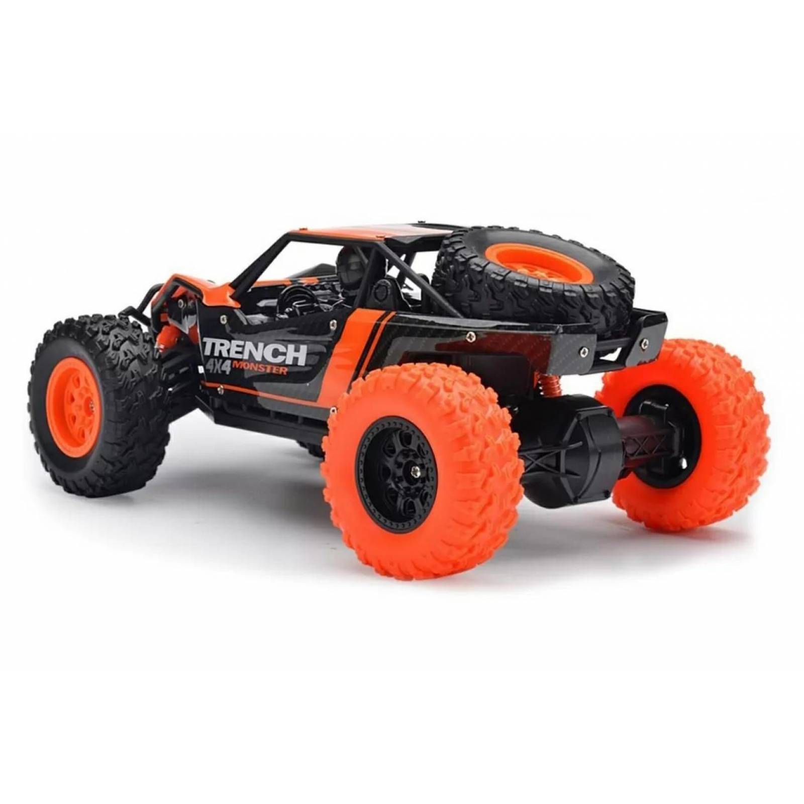 Carro Control Remoto con Batería 4x4,20km/h,1:24  - Naranja