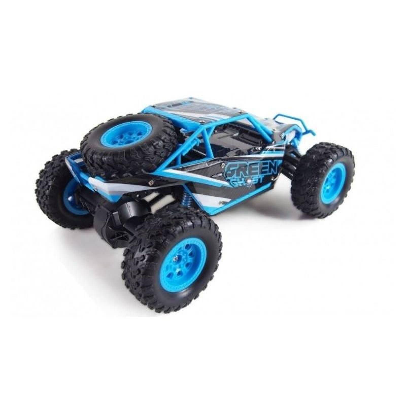 Carro Control Remoto con Batería 4x4,20km/h,1:24  - Azul