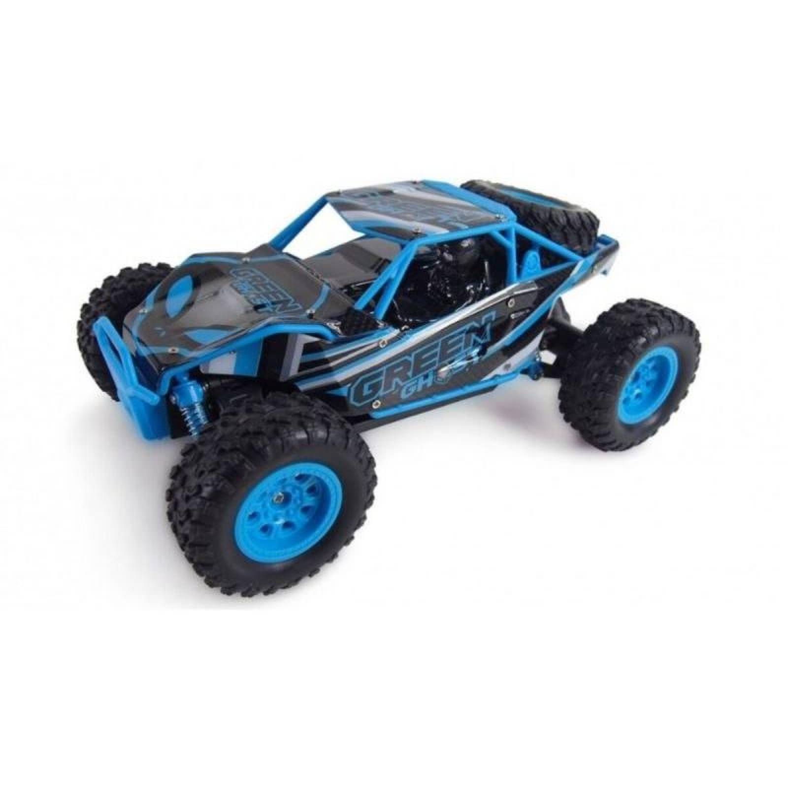 Carro Control Remoto con Batería 4x4,20km/h,1:24  - Azul