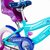 Bicicleta Infantil para Niña Rodada 12, Aire, 2-5 años o 85cm  - Azul