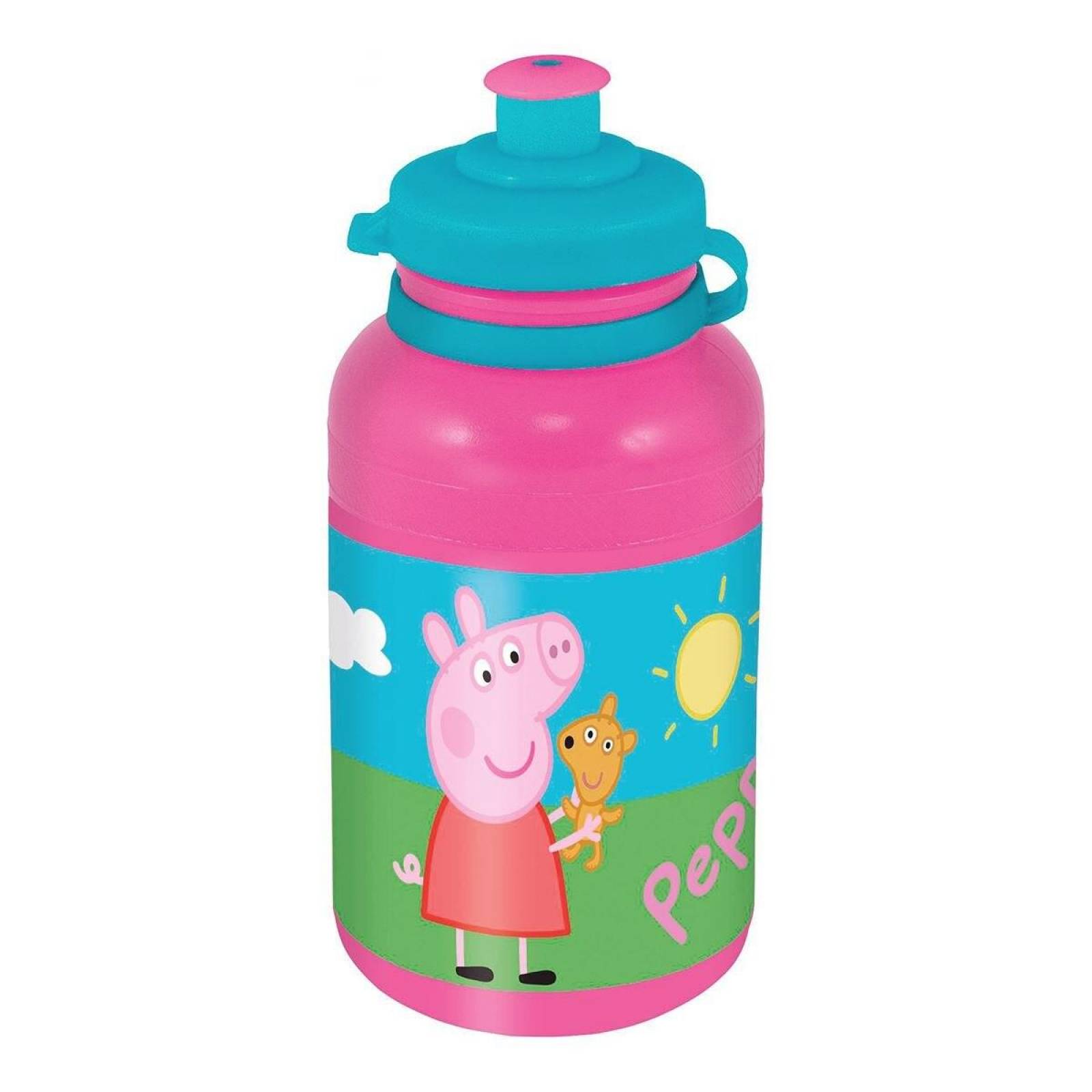 Botella Deportiva para Agua Peppa Pig  400 ml  - Rosa