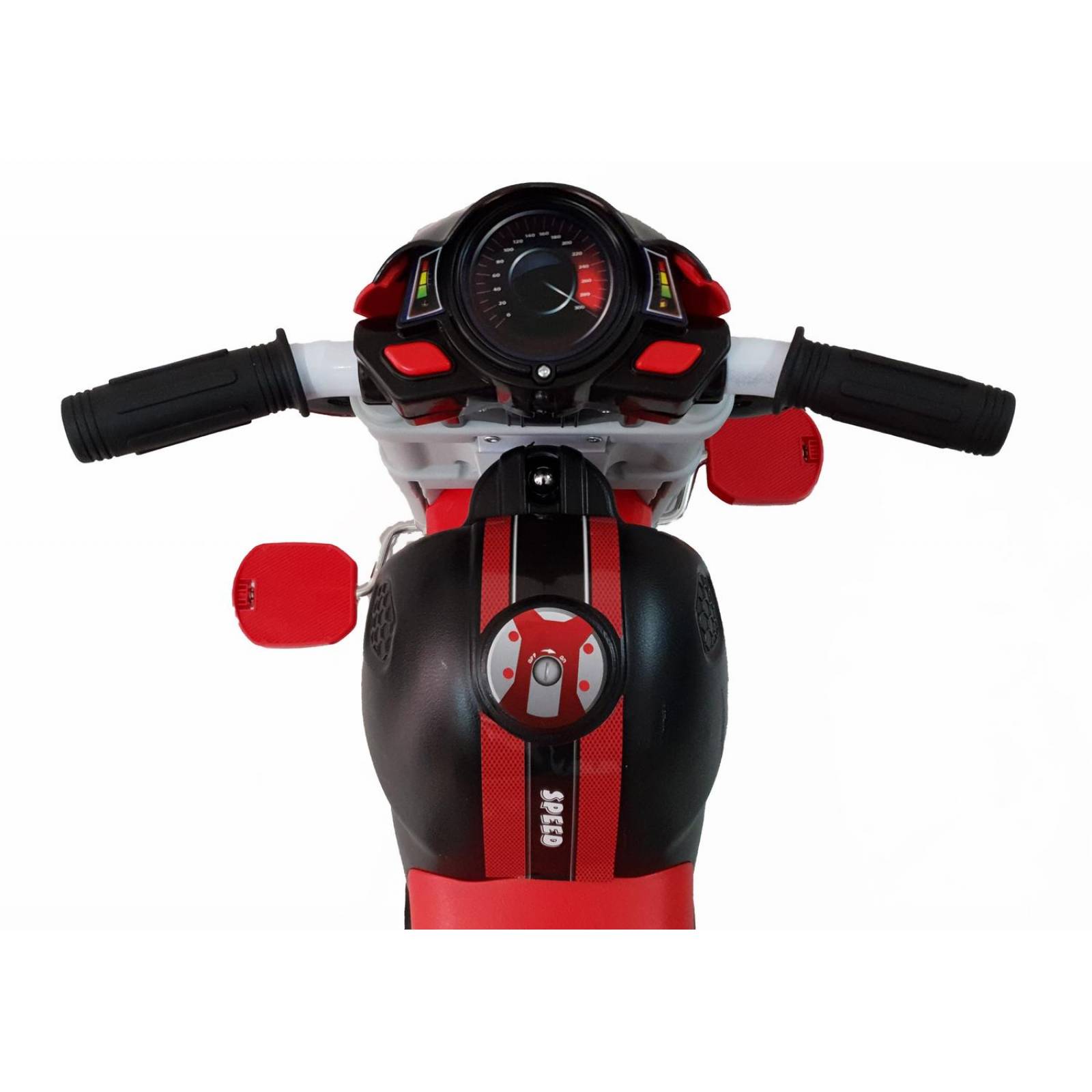 Triciclo para Niños Musical tipo Motocicleta Montable  - Negro
