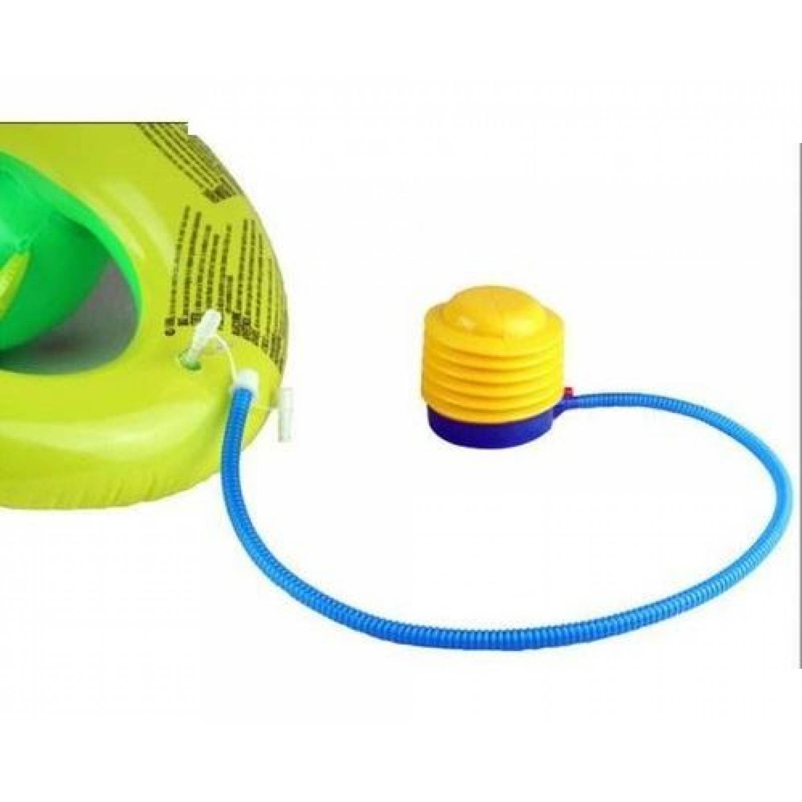 Bomba de Aire de Pie Manual para Alberca Flotador Inflables  - Amarillo