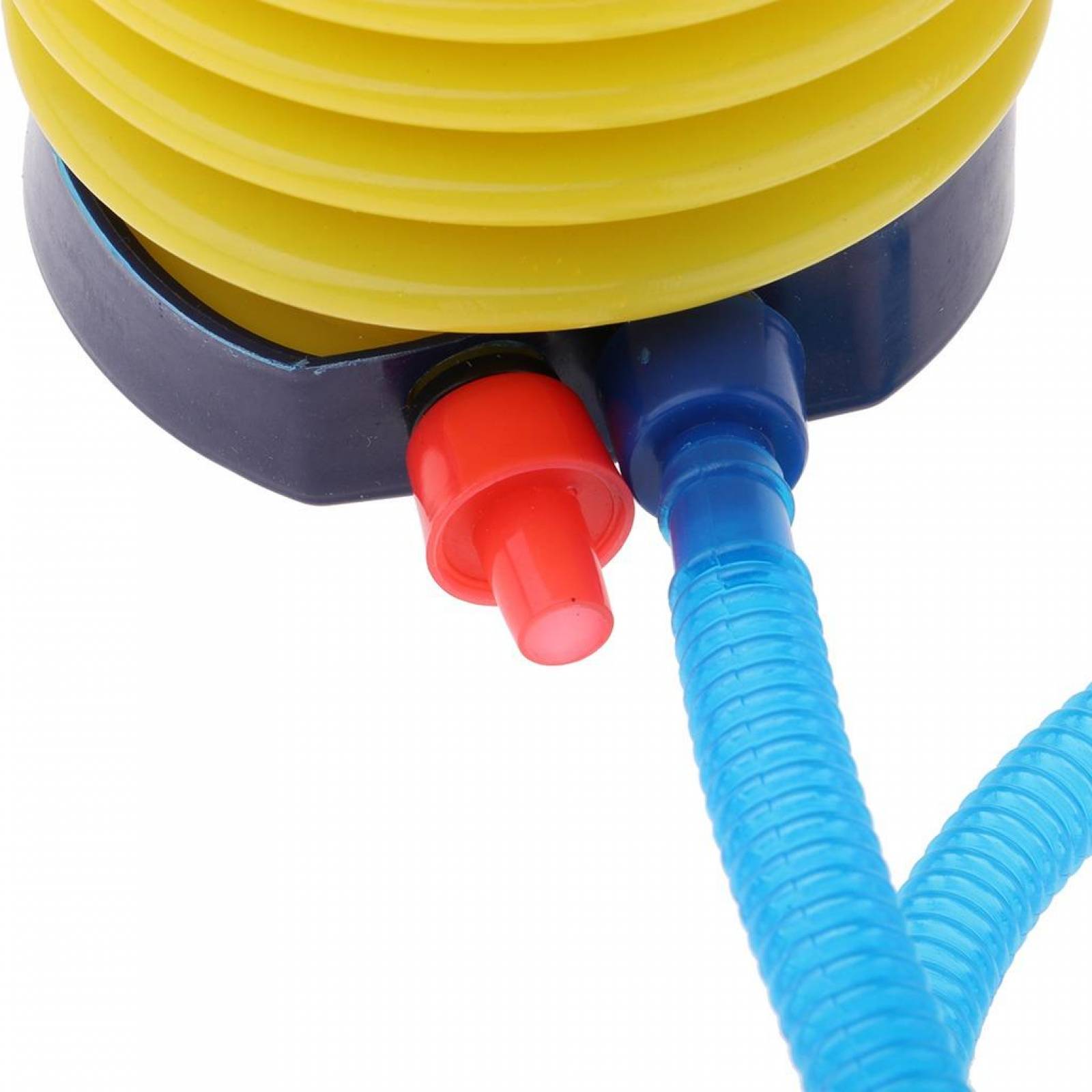 Bomba de Aire de Pie Manual para Alberca Flotador Inflables  - Amarillo