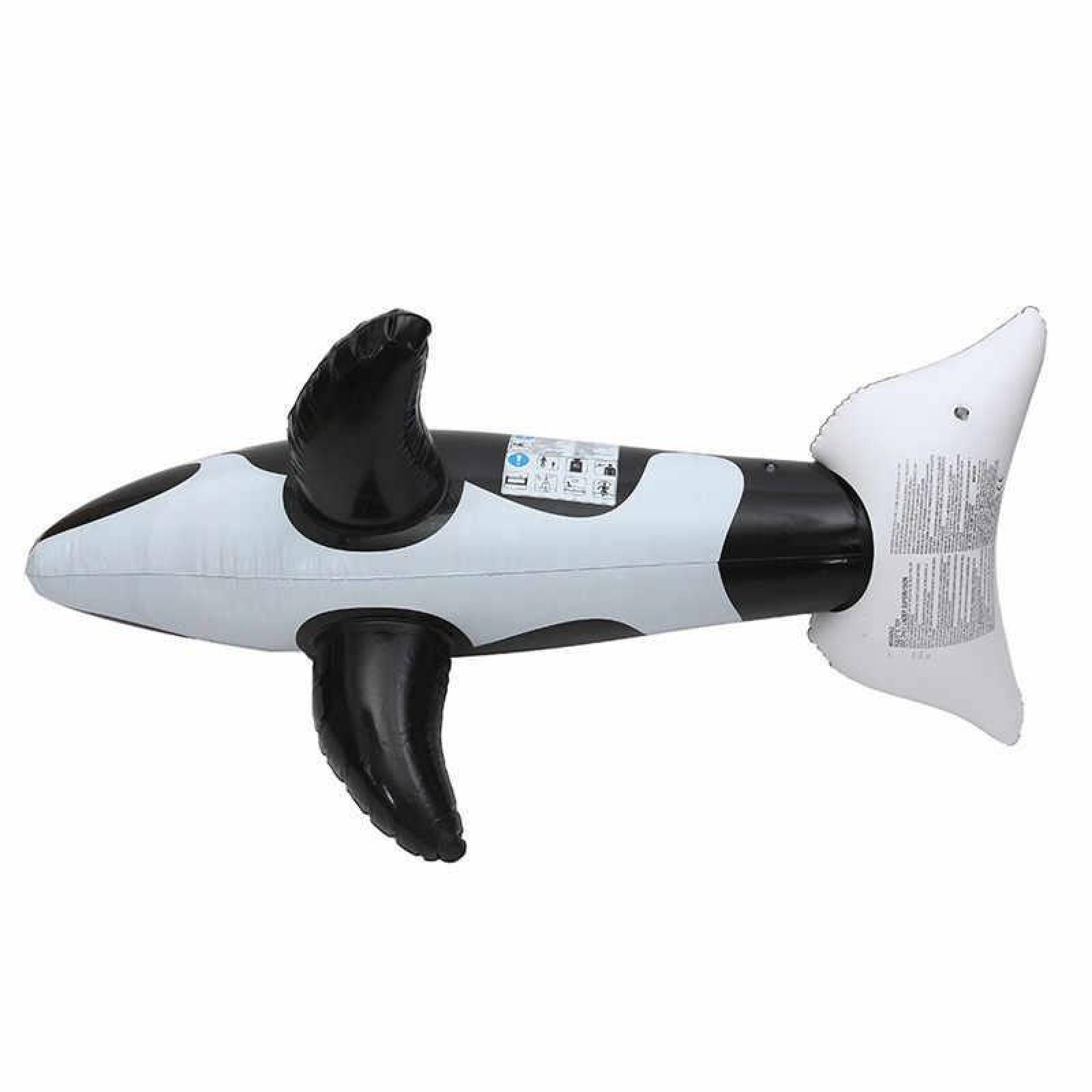 Salvavidas Inflable Flotador Orca 190 cm Alberca  - Orca