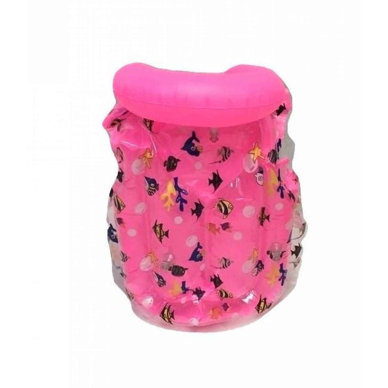 Chaleco Salvavidas Inflable Infantil Flotador Niños Alberca  - Rosa