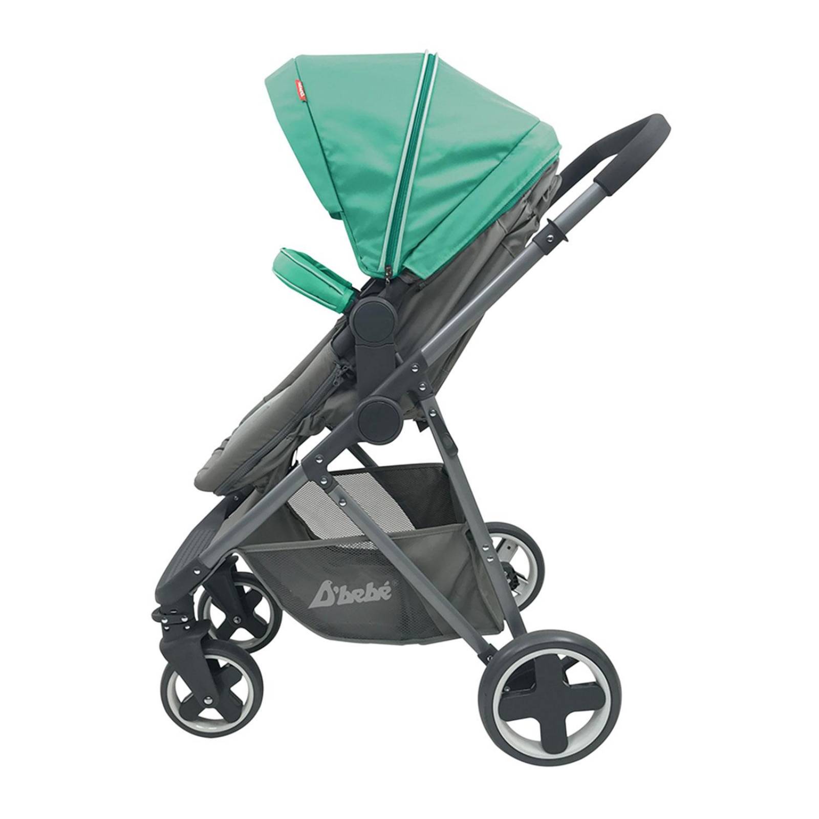 Carreola con Portabebe Travel System Queen Reversible  - Verde
