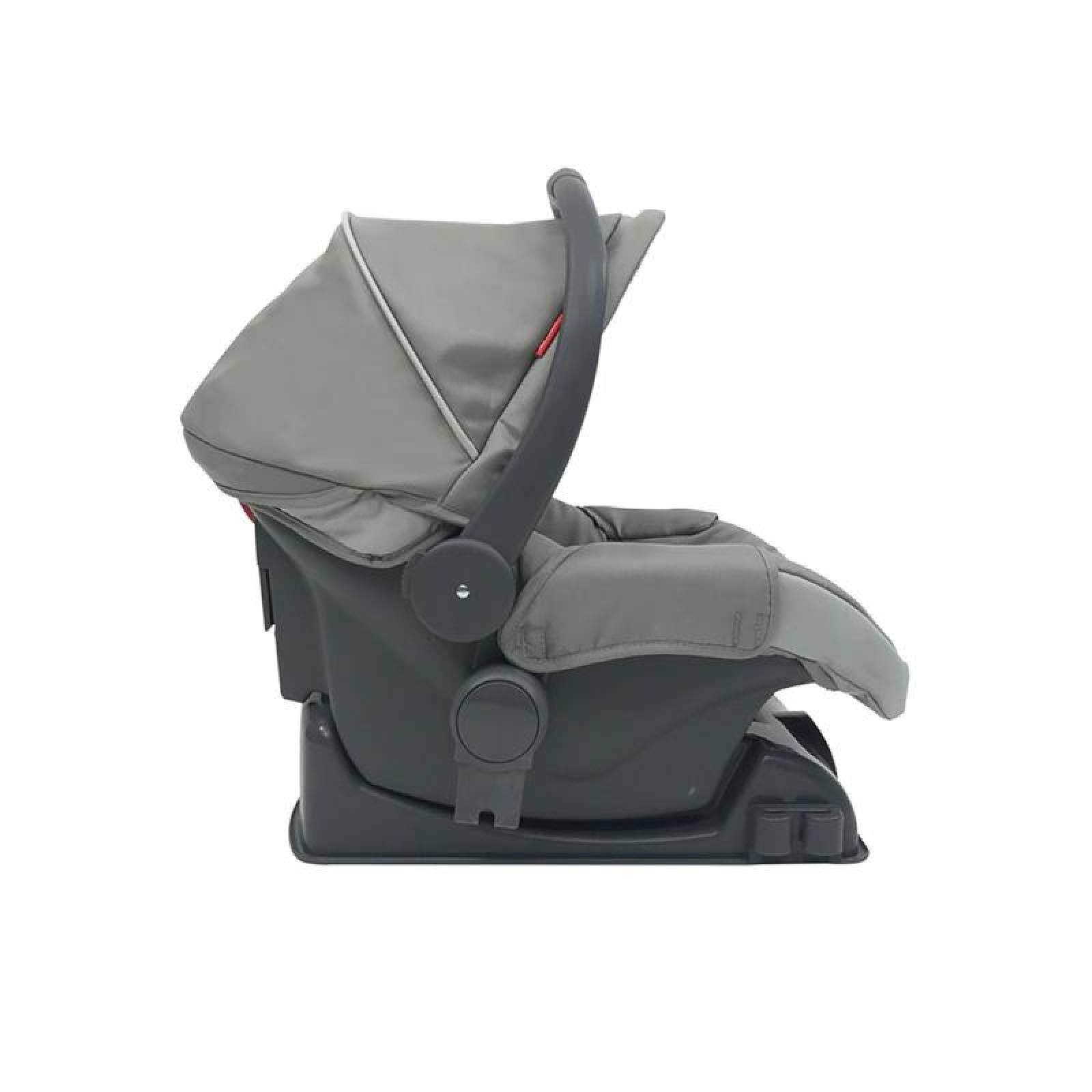 Carreola con Portabebe Travel System Queen Reversible - Gris