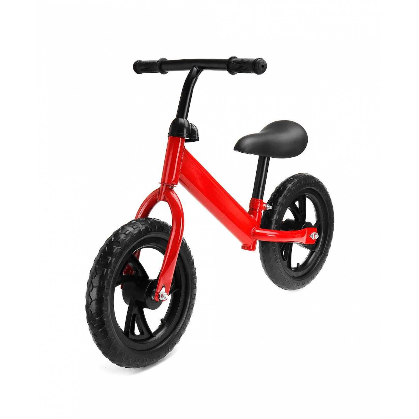 Bicicleta Infantil de Balance Equilibrio de 10p Sin Pedales  - Rojo
