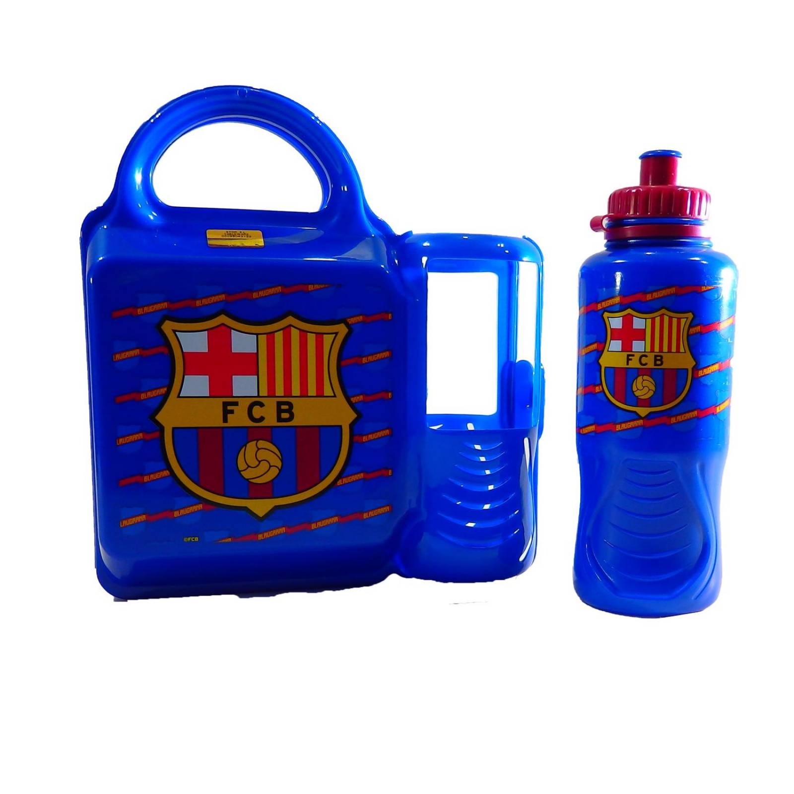 Lonchera con botella 400 ml de FCB FC Barcelona FCB  - Azul