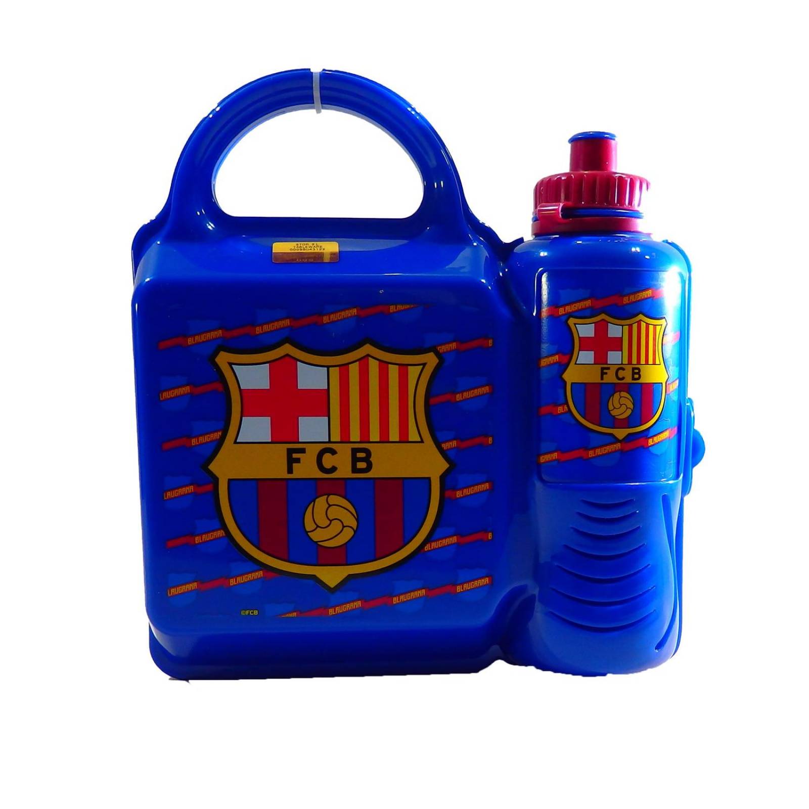 Lonchera con botella 400 ml de FCB FC Barcelona FCB  - Azul