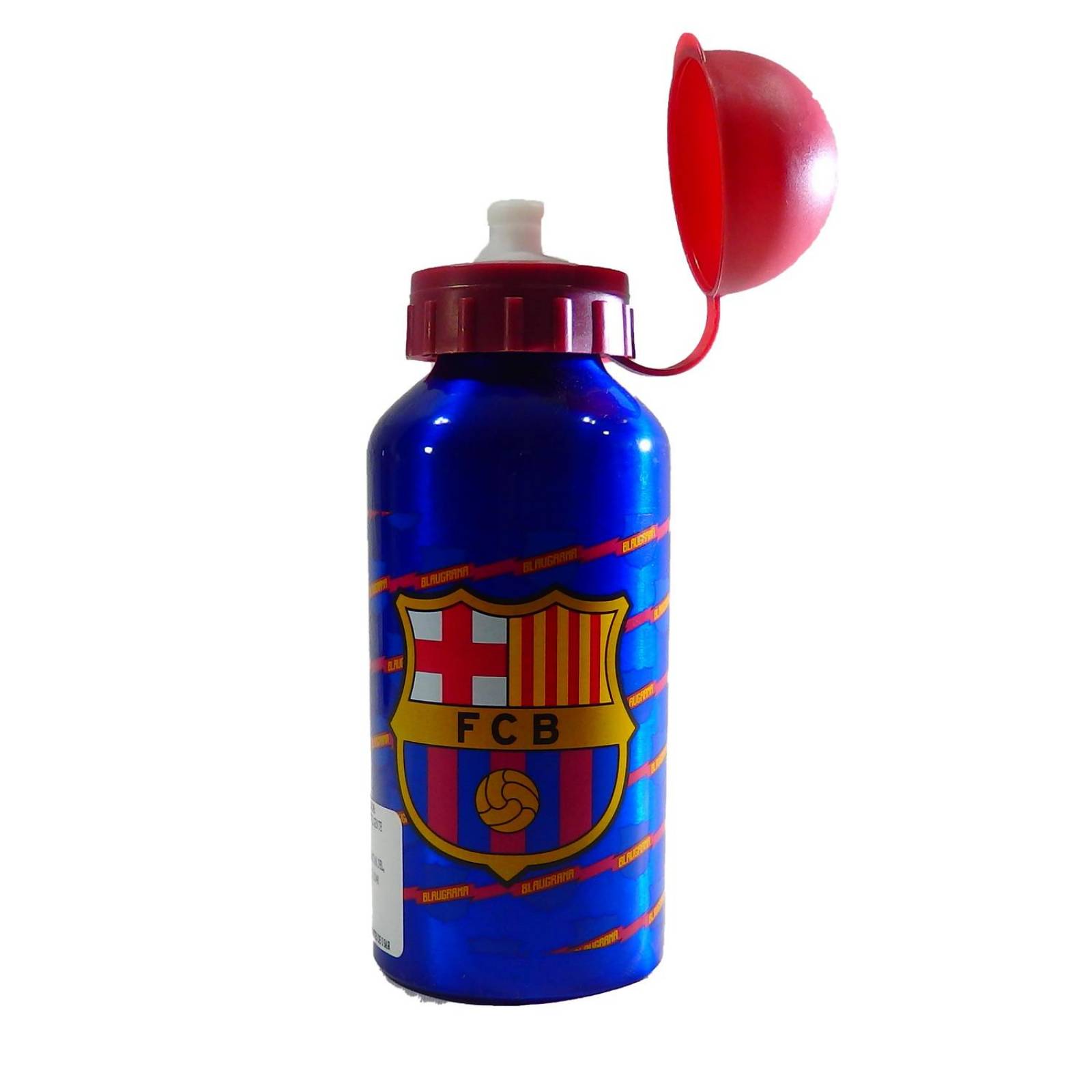 Botella de Aluminio de 400 ml Futbol FC Barcelona FCB  - Azul
