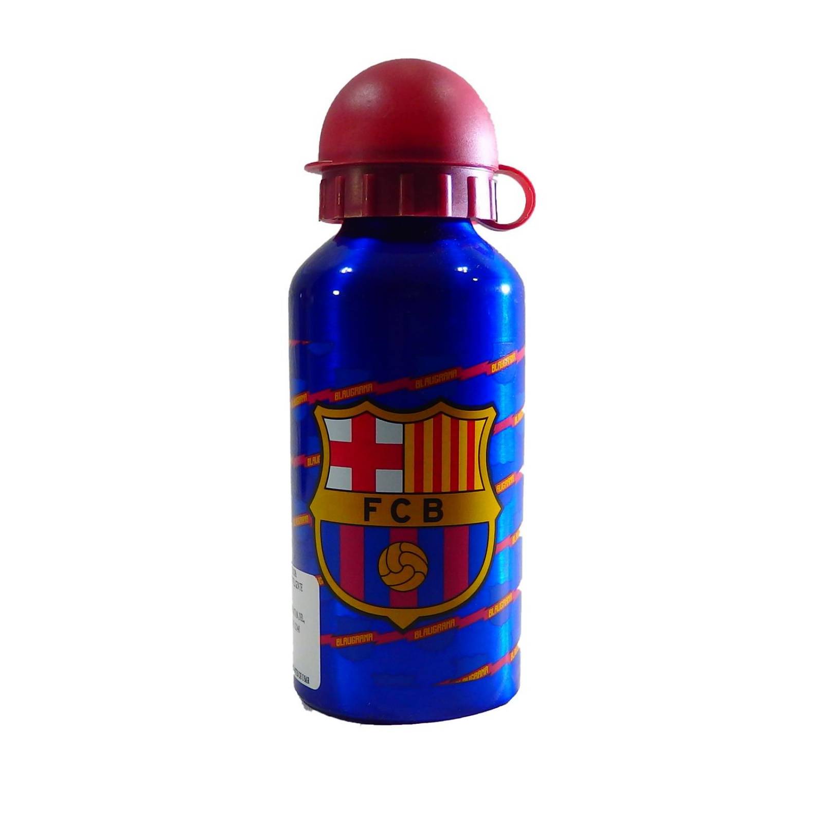 Botella de Aluminio de 400 ml Futbol FC Barcelona FCB  - Azul