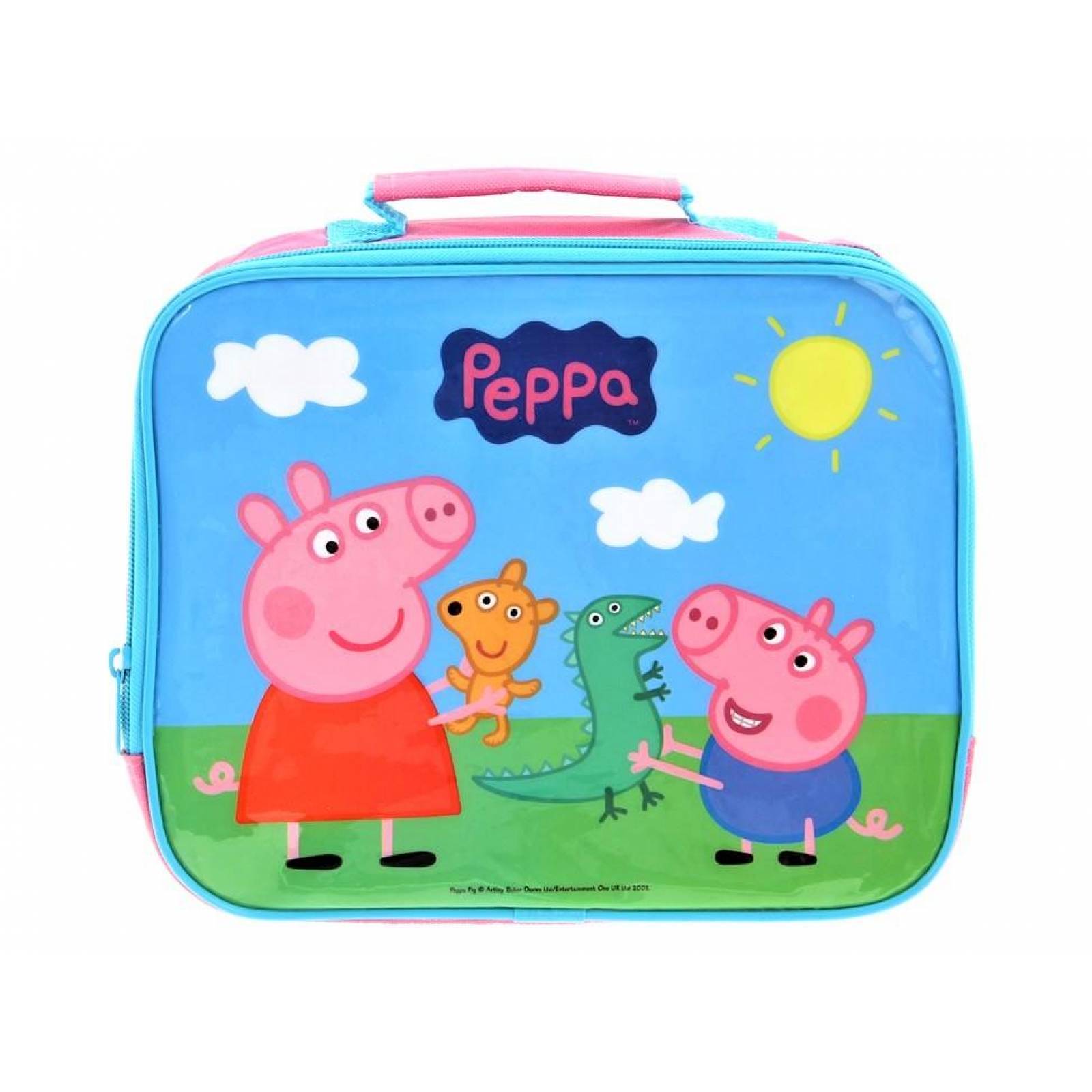 Lonchera Infantil Mochila Bolsa Rectangular Peppa Pig  - Rosa
