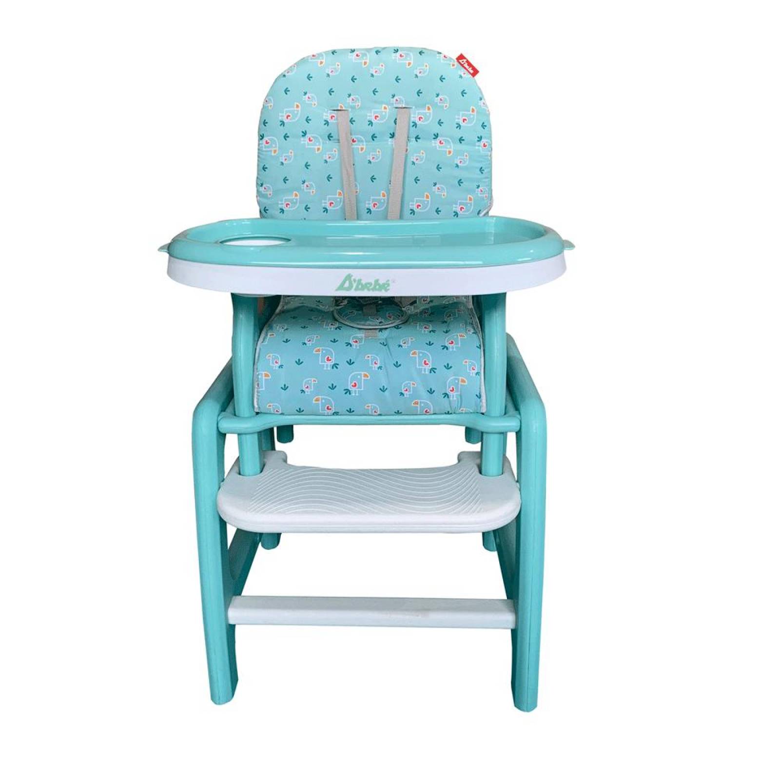 Periquera para Bebe Silla Alta para Comer Escritorio MSI  - Verde