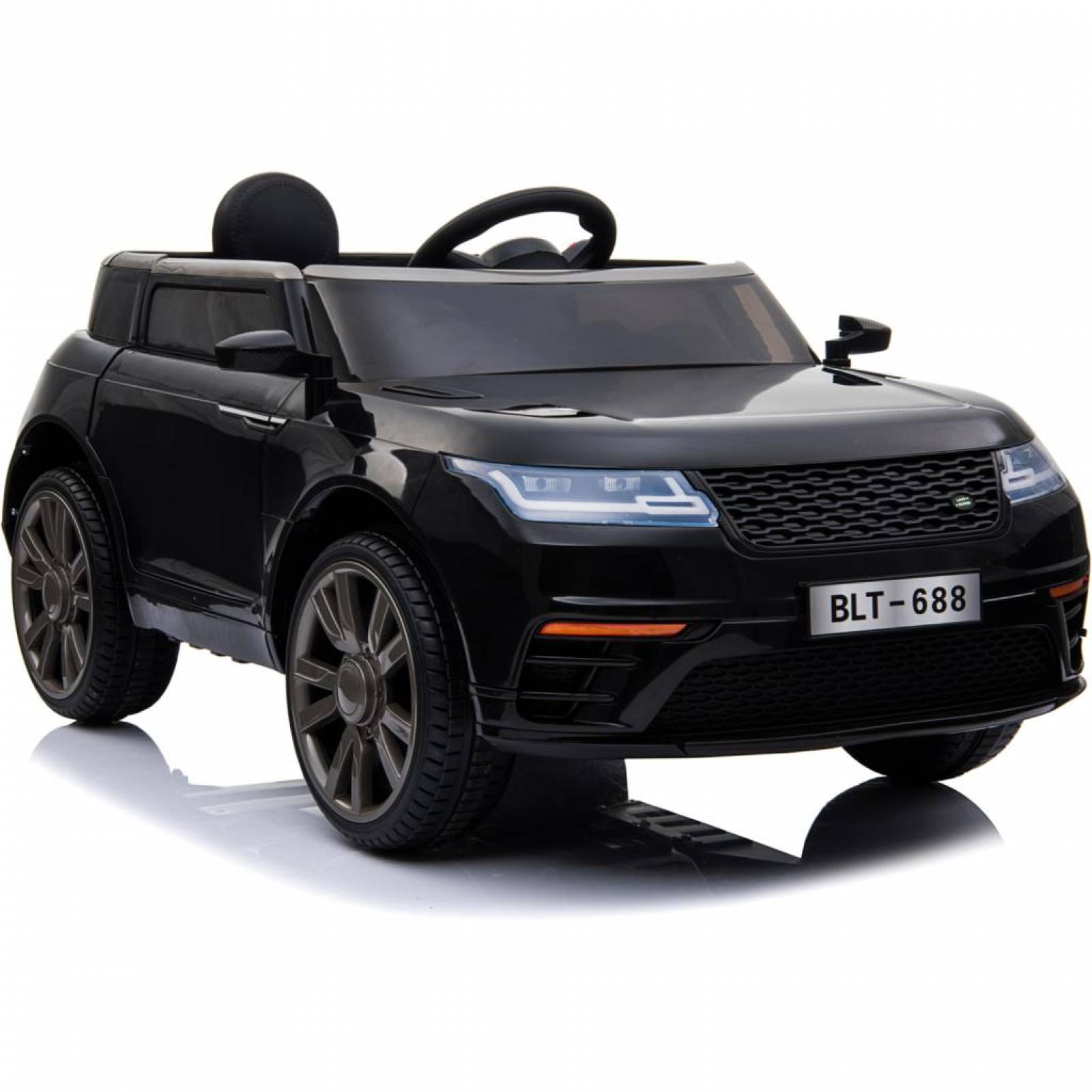 Carro para Niños Electrico Montable Camioneta USB,Musica,Radio  - Negro.