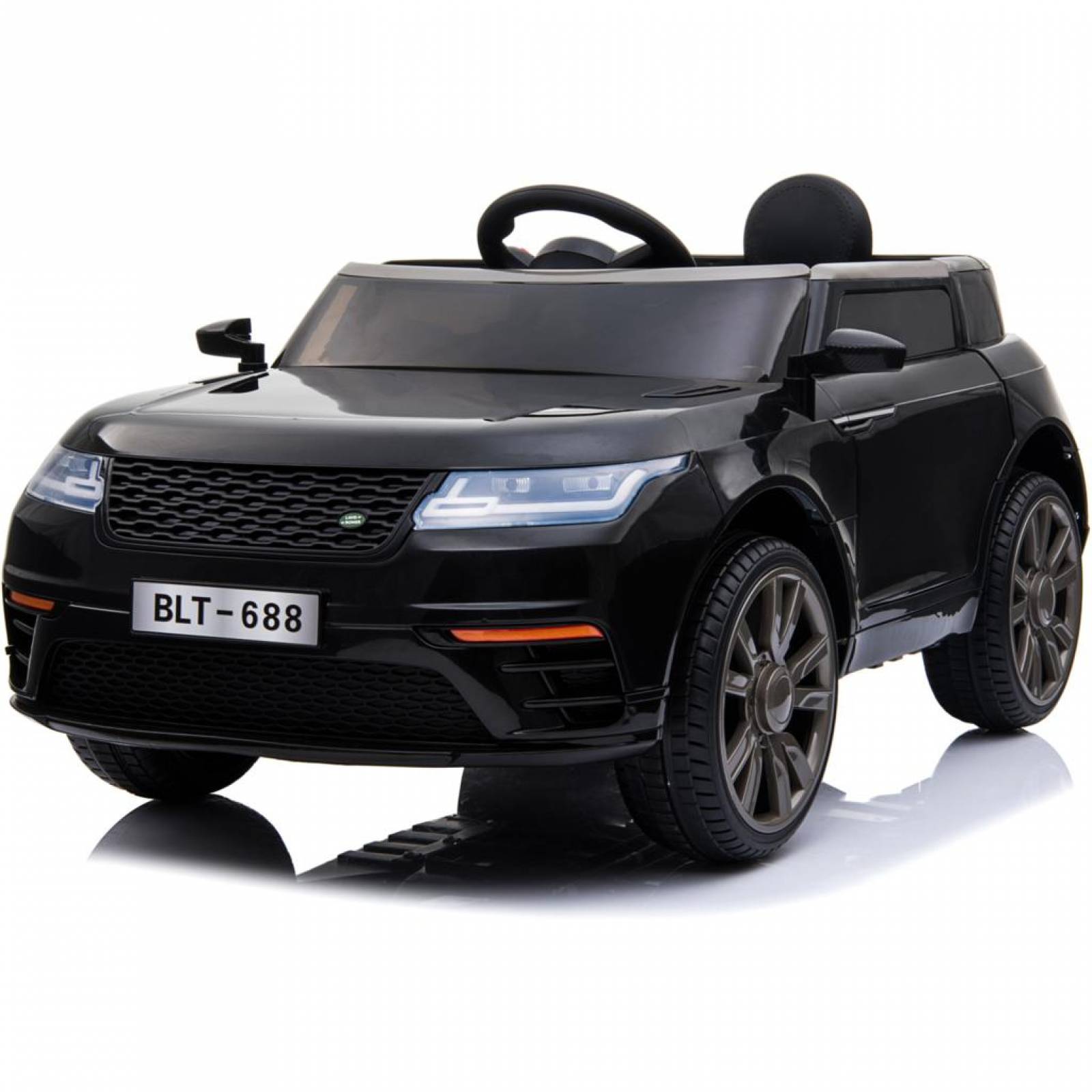 Carro para Niños Electrico Montable Camioneta USB,Musica,Radio  - Negro.