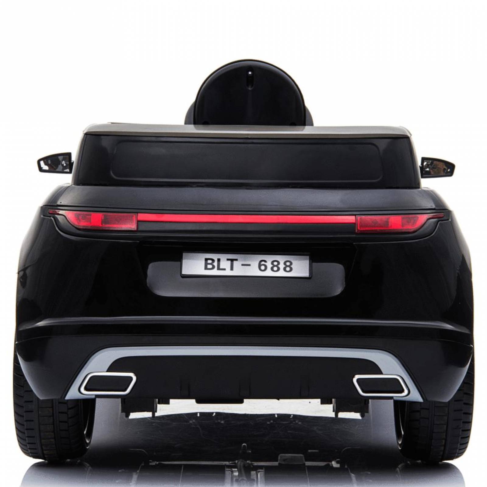 Carro para Niños Electrico Montable Camioneta USB,Musica,Radio  - Negro.