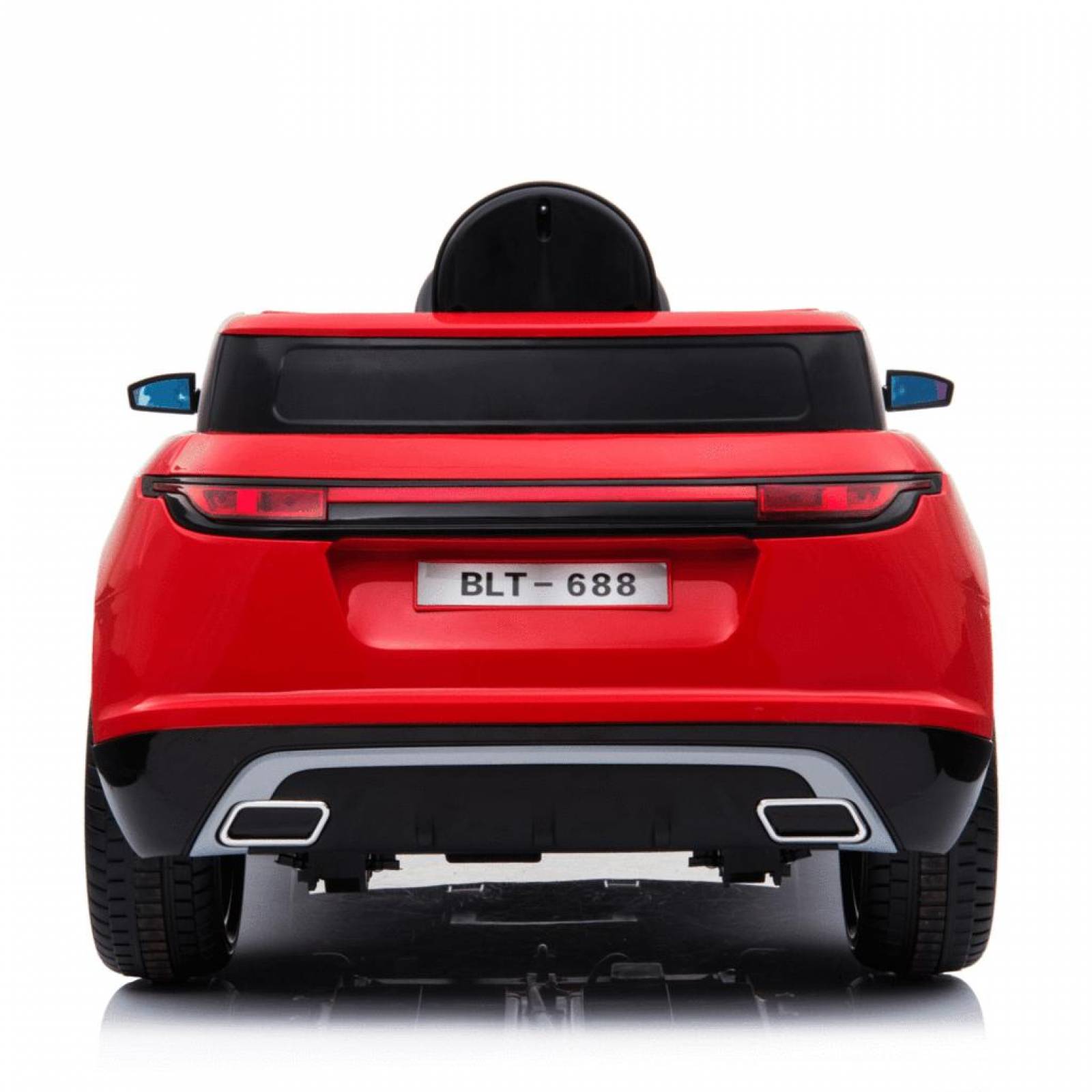 Carro para Niños Electrico Montable Camioneta USB,Musica,Radio  - Rojo.