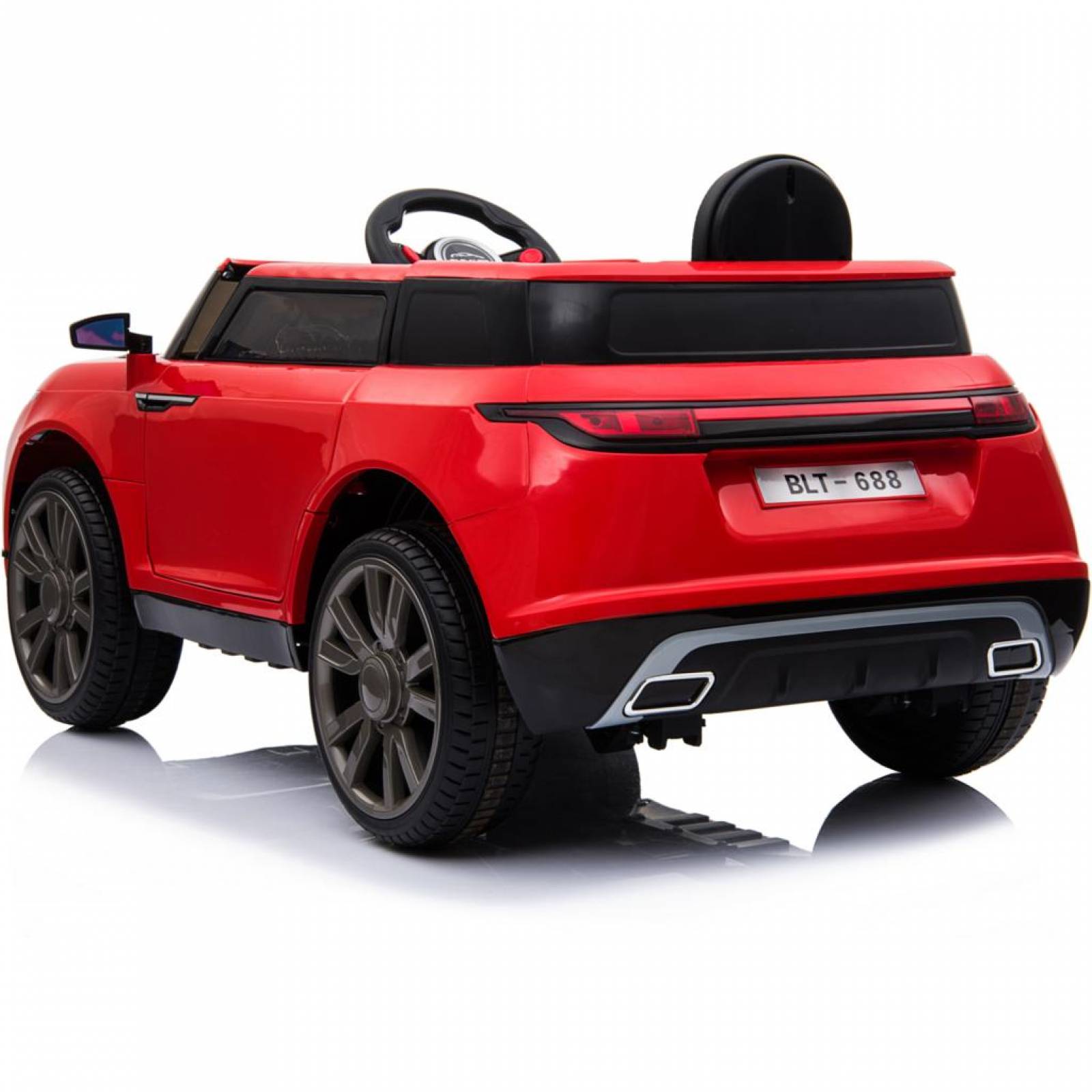 Carro para Niños Electrico Montable Camioneta USB,Musica,Radio  - Rojo.