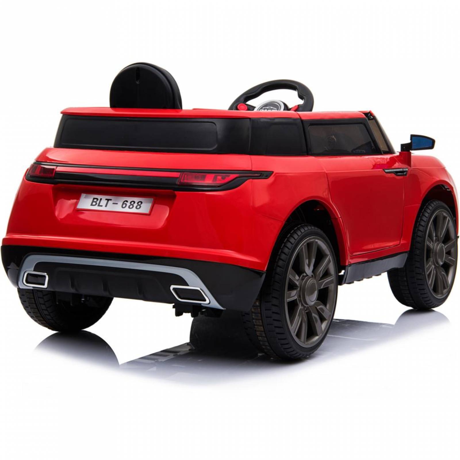 Carro para Niños Electrico Montable Camioneta USB,Musica,Radio  - Rojo.