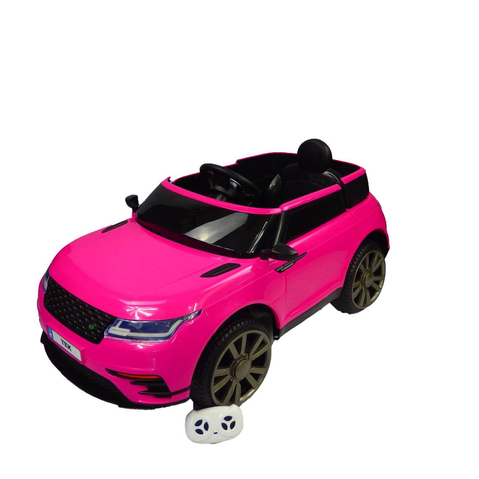 Carro para Niños Electrico Montable Camioneta USB,Musica,Radio  - Rosa.