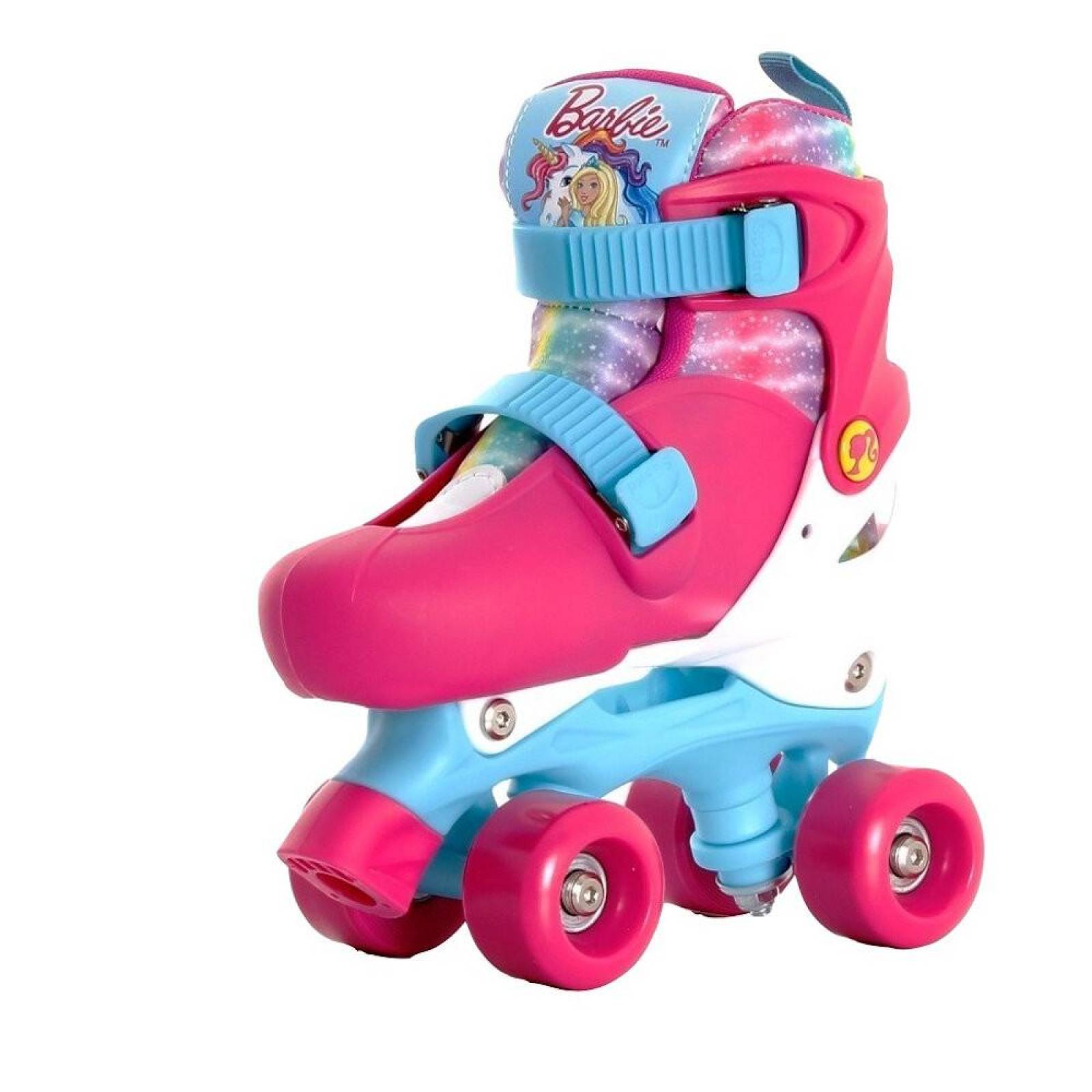 Patines Roller Barbie Ajustables Infantiles  - 19a21