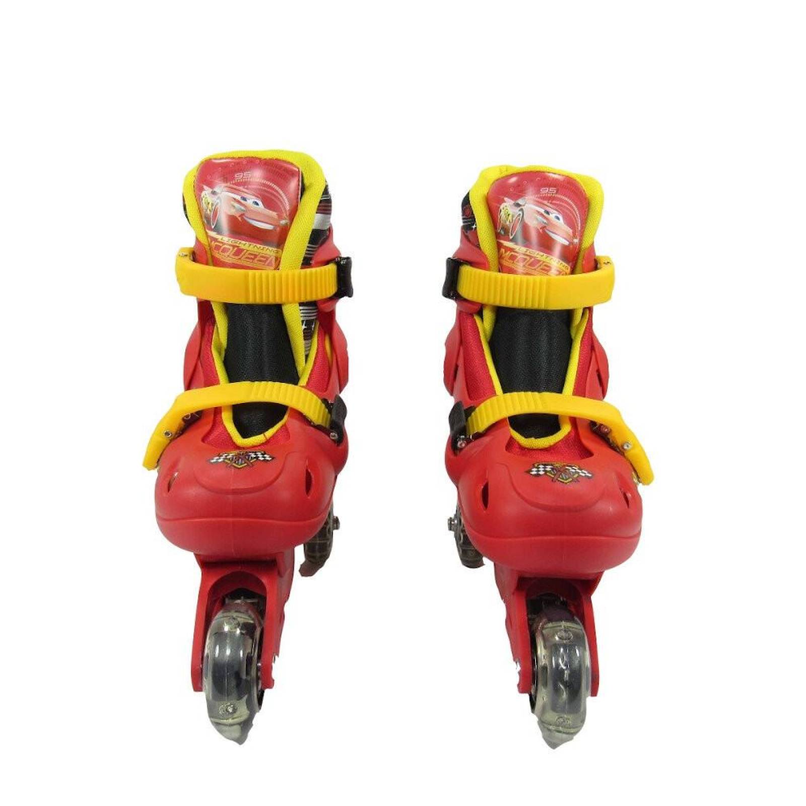 Patines 2en1 Linea Cars Ajustables Infantiles  - 19a21
