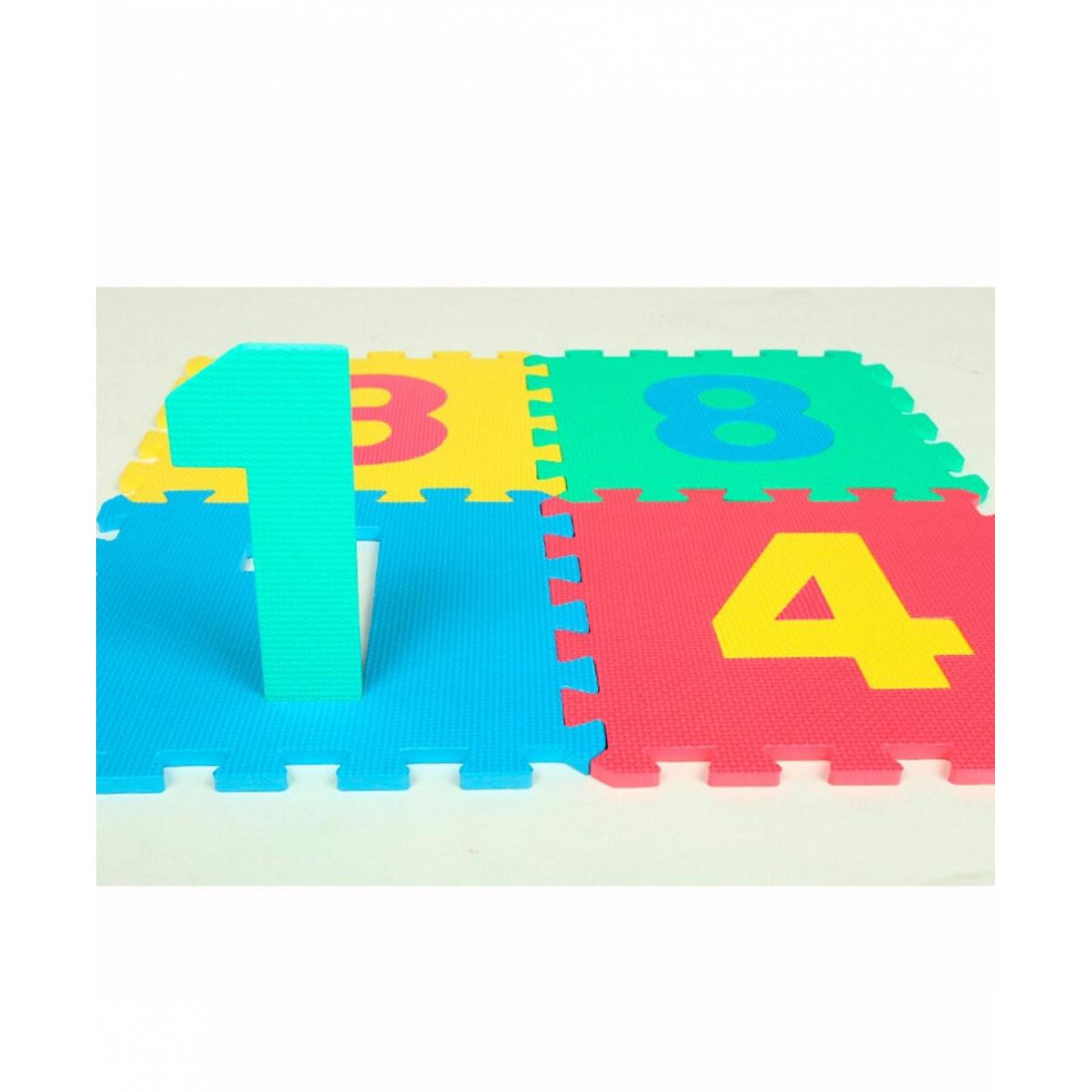 Tapete Numeros 0 a 9 en Foami para Bebes Aprendizaje  - Multicolor