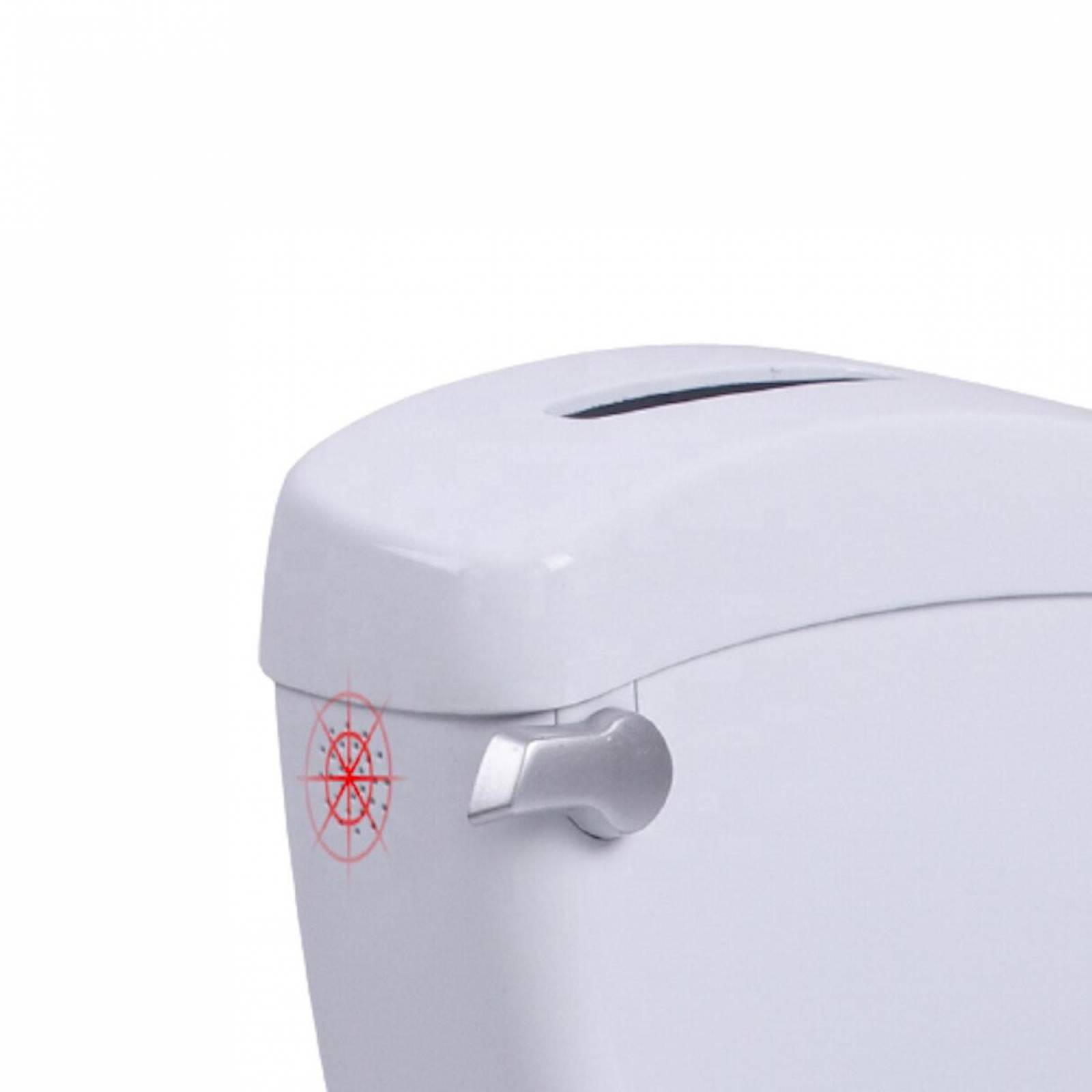 Bañito Baño Entrenador Asiento Tapa Recipiente y Sonido  - Azul