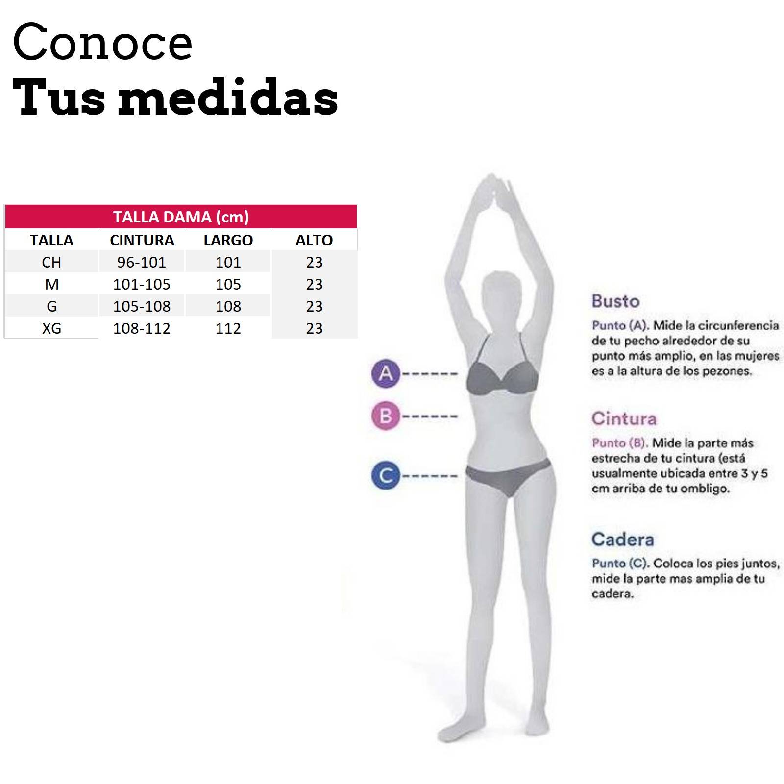 Faja Para Ejercicio Quema Grasa Neopreno Reductora Calidad  - G,  - Negro