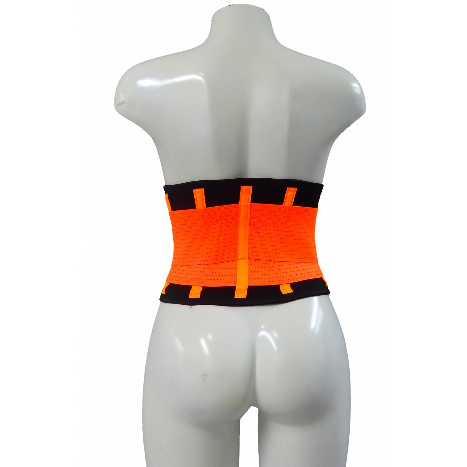 Faja Para Ejercicio Quema Grasa Neopreno Reductora Calidad  - Naranja,  - XG
