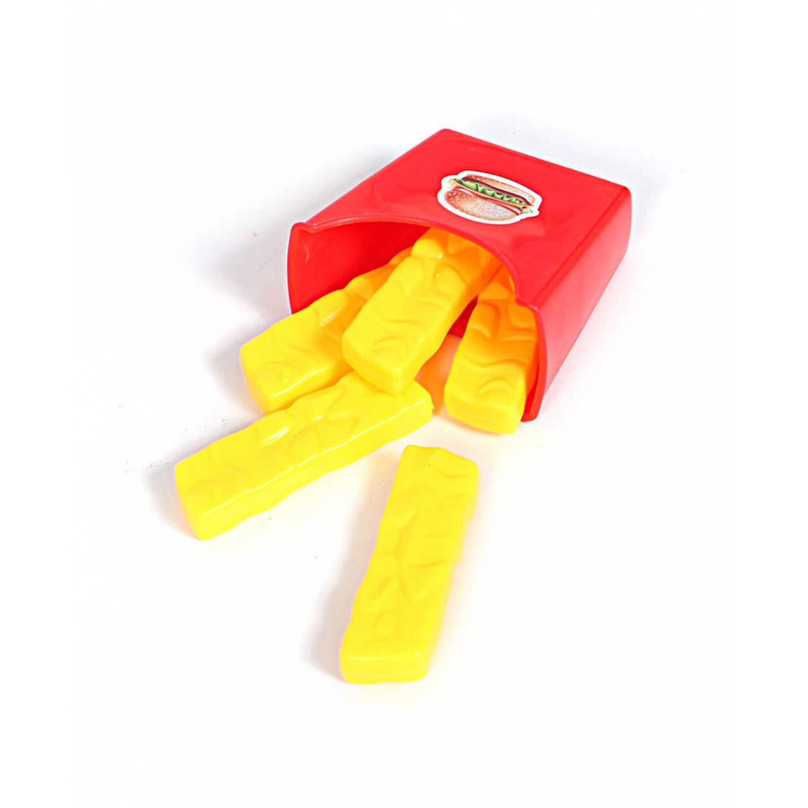 Set Infantil Juego de Cocina Hamburguesa Papas Acc  - Multicolor