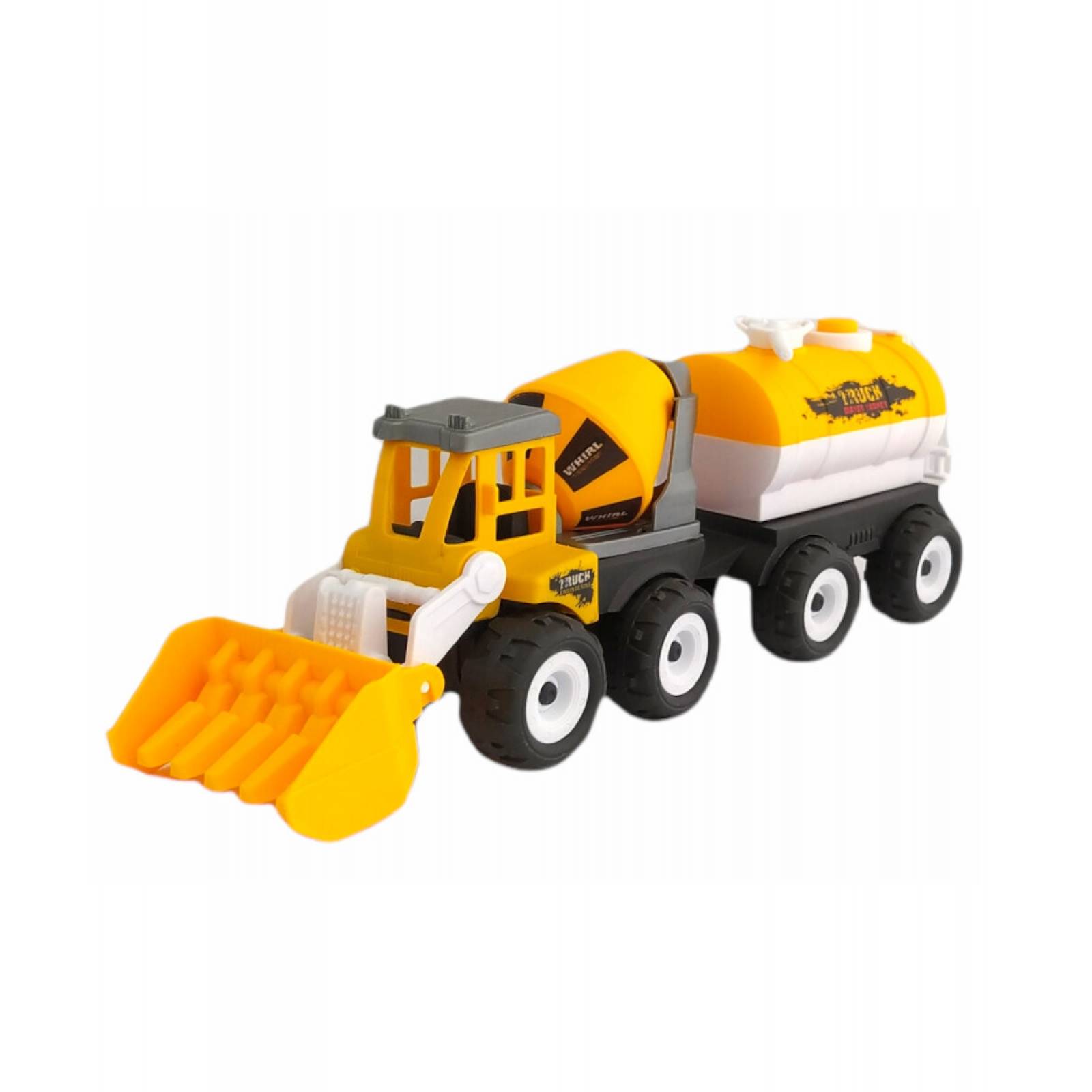 Camion de Construccion con Tanque de Agua Juguete de Fricción - Revolvedora