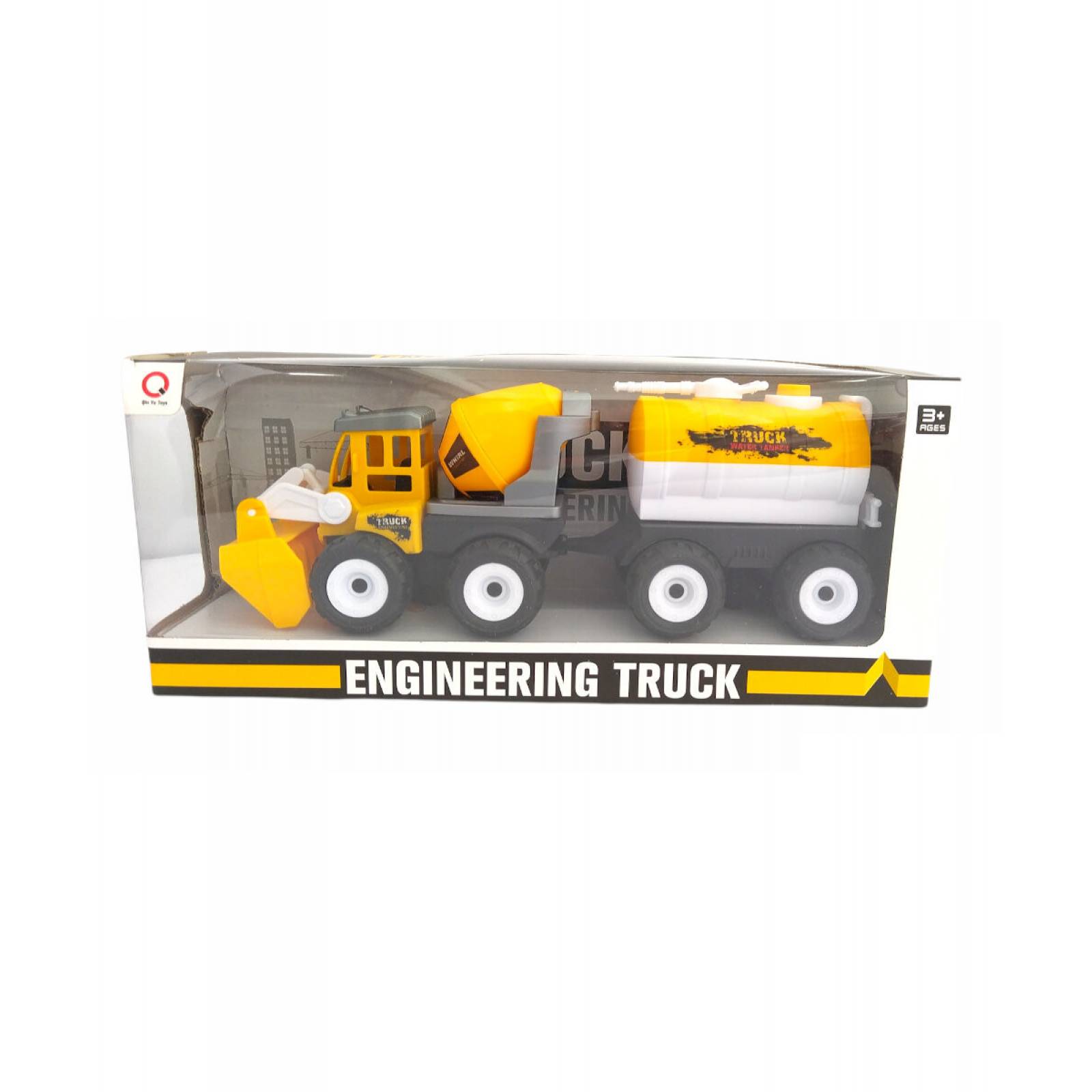 Camion de Construccion con Tanque de Agua Juguete de Fricción - Revolvedora