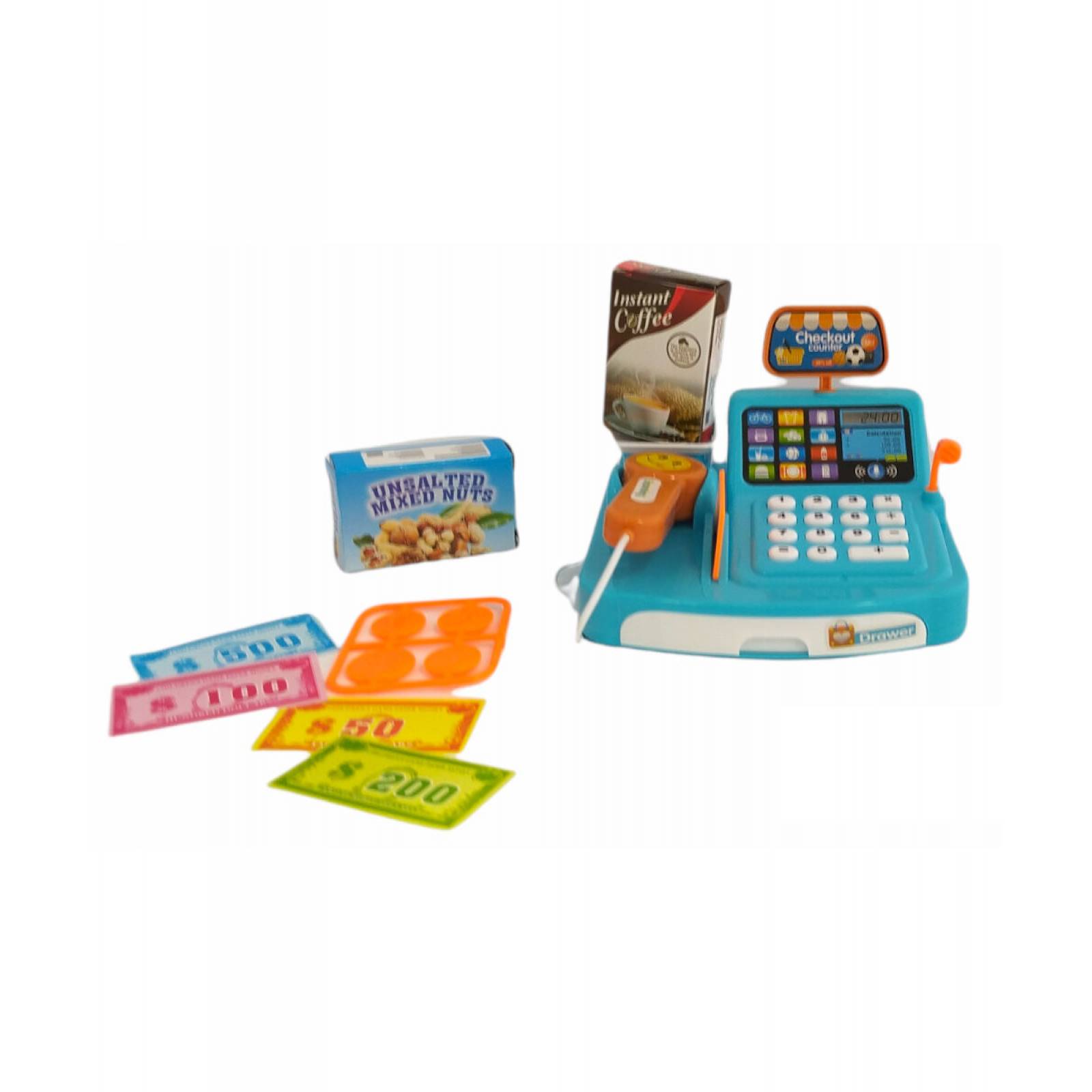 Caja Registradora Juguete Infantil Escaner,Sonido,luz - Registradora