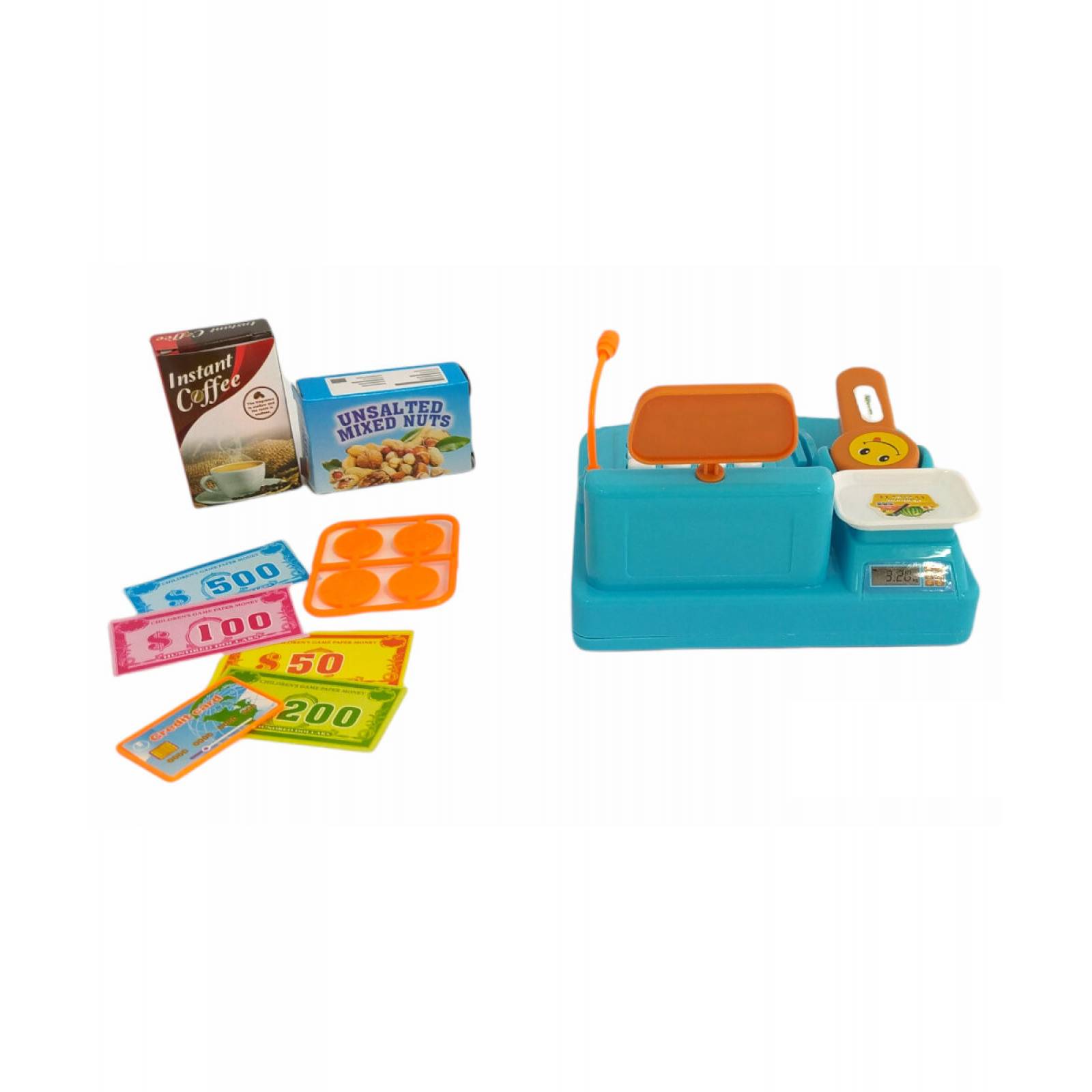 Caja Registradora Juguete Infantil Escaner,Sonido,luz - Registradora