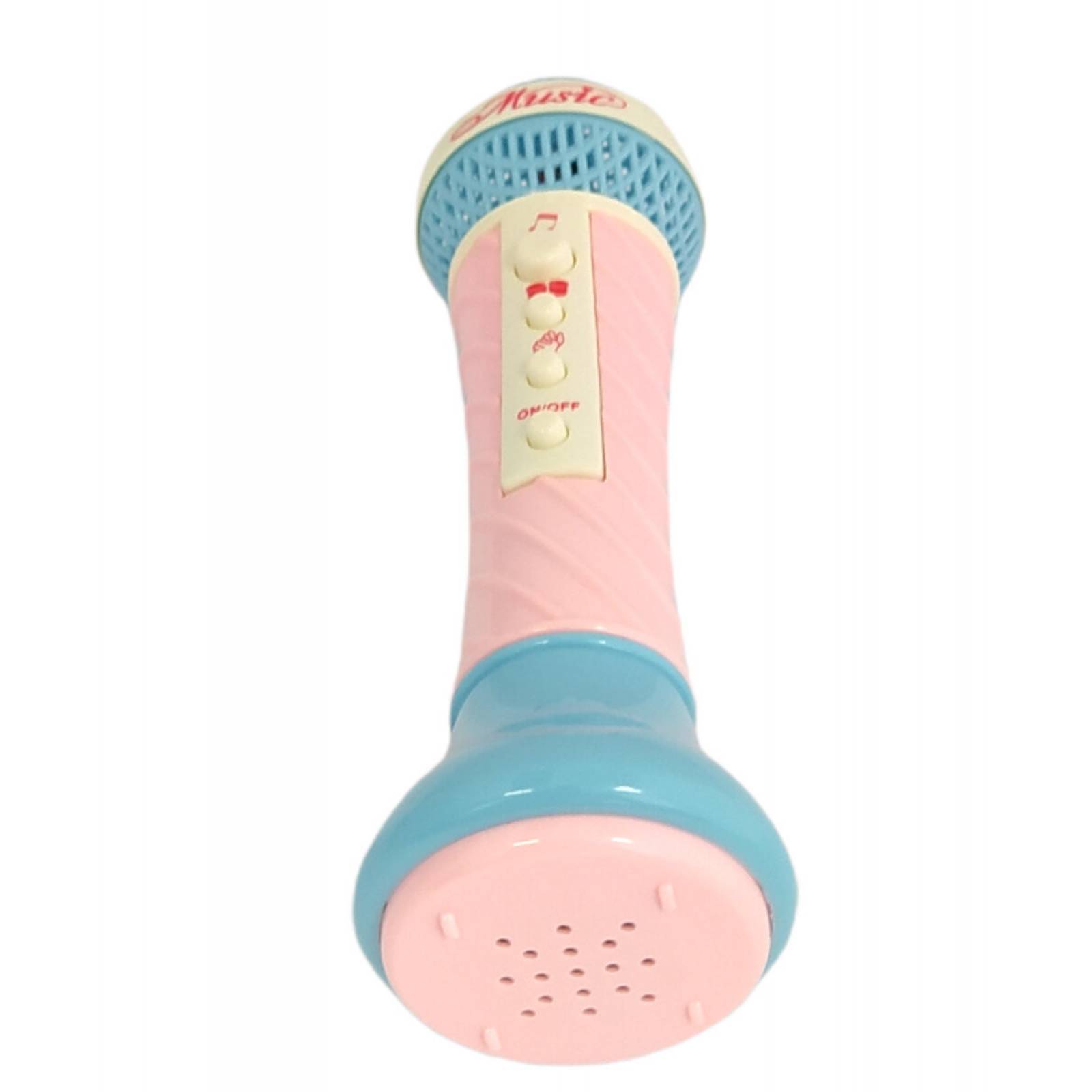 Micrófono Musical Infantil Portatil de Juguete con Luz  - Rosa